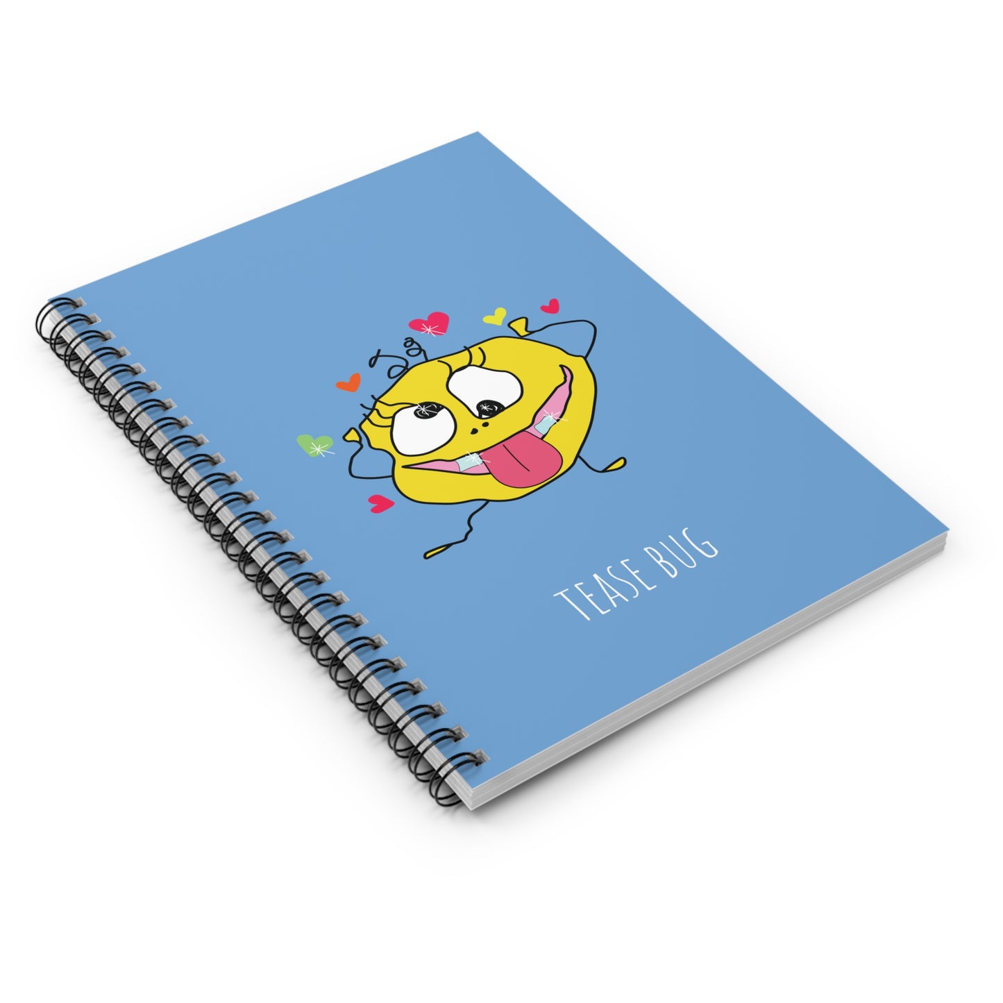 Tease Bug - Spiral Notebook - Ruled Line