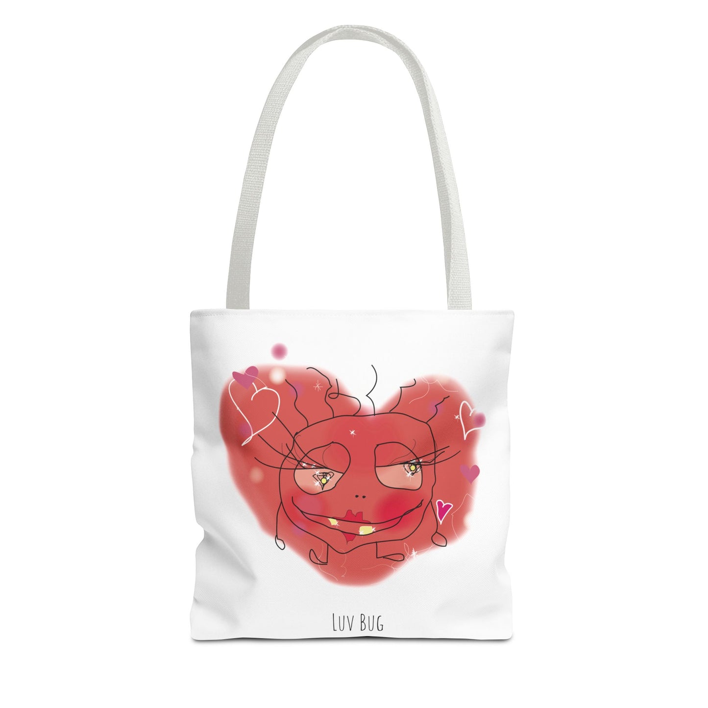 Luv Bug - Tote Bag  white