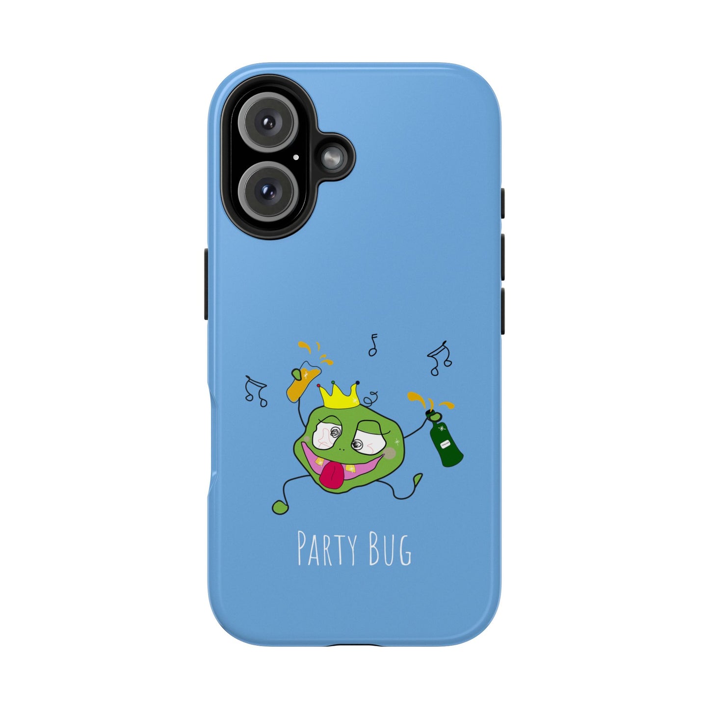 Party Bug - Tough Phone Cases Blue