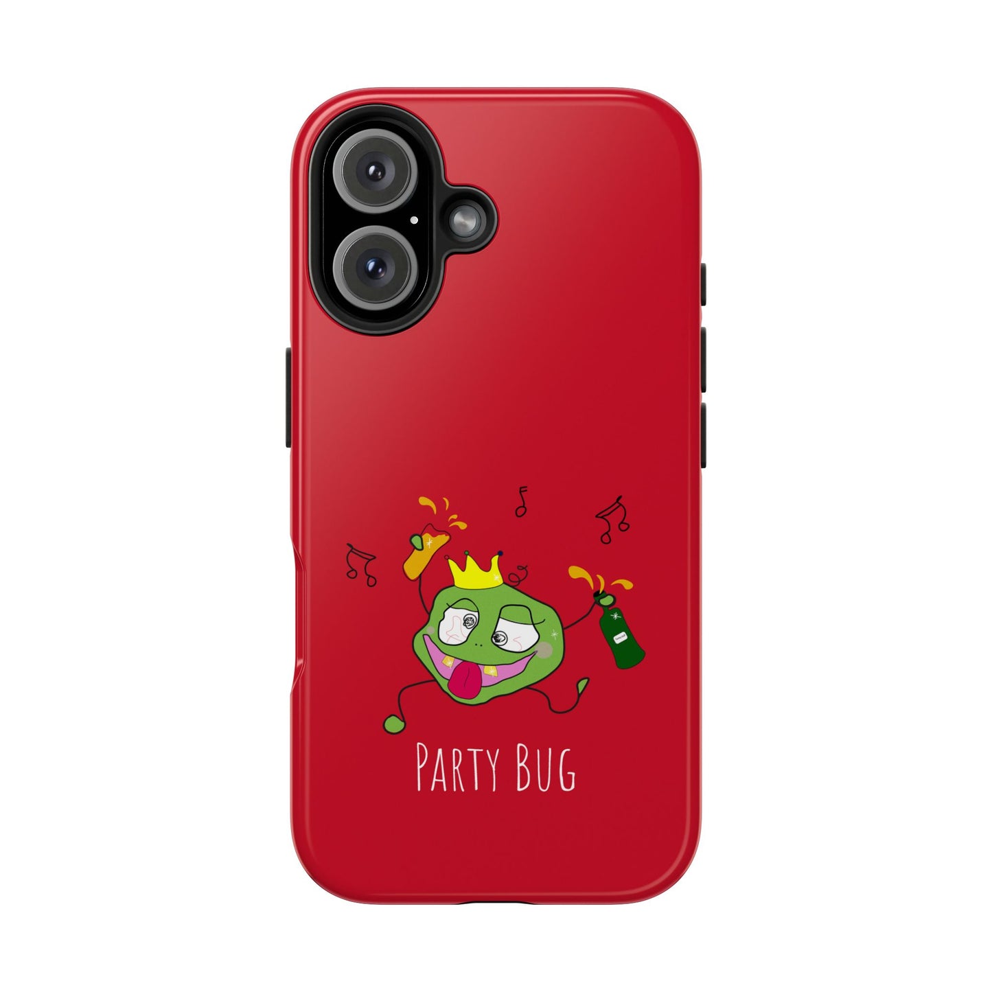 Party Bug - Tough Phone Cases Red