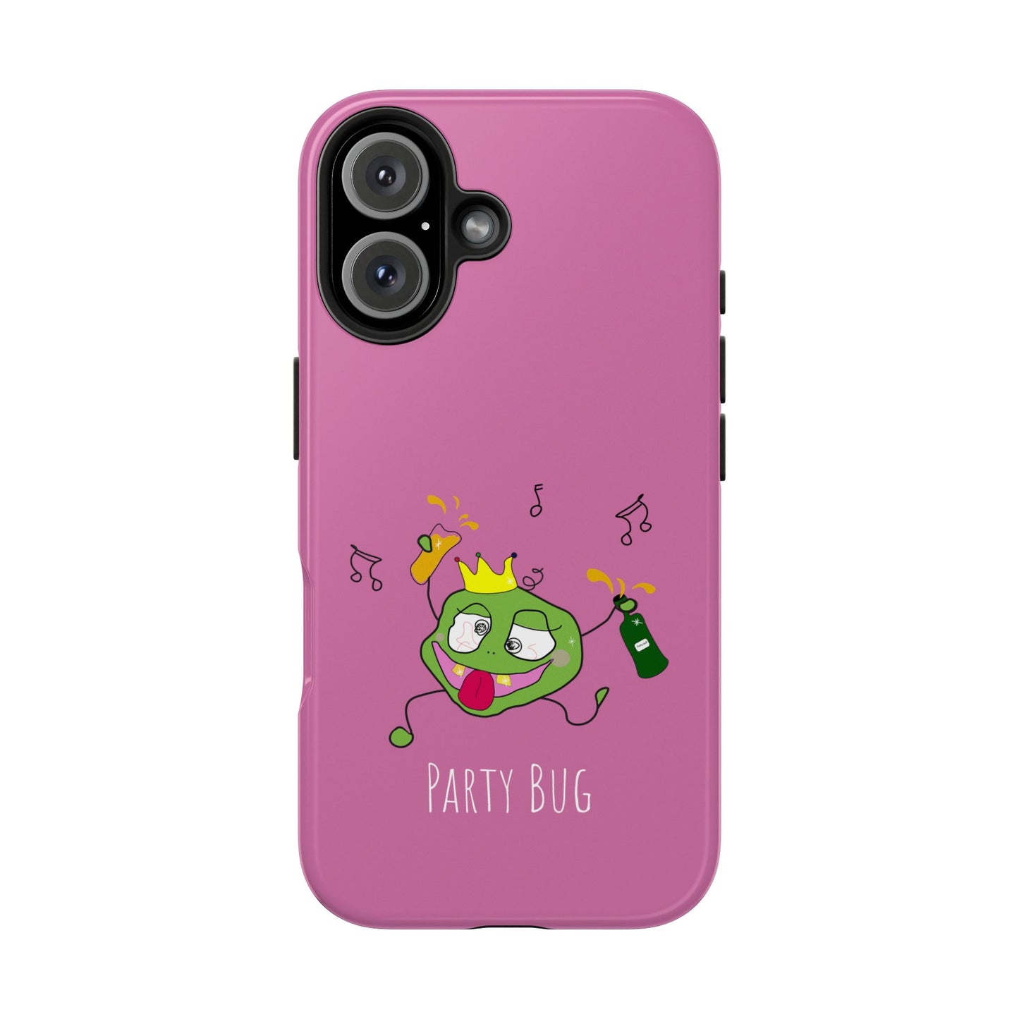 Party Bug - Tough Phone Cases Pink