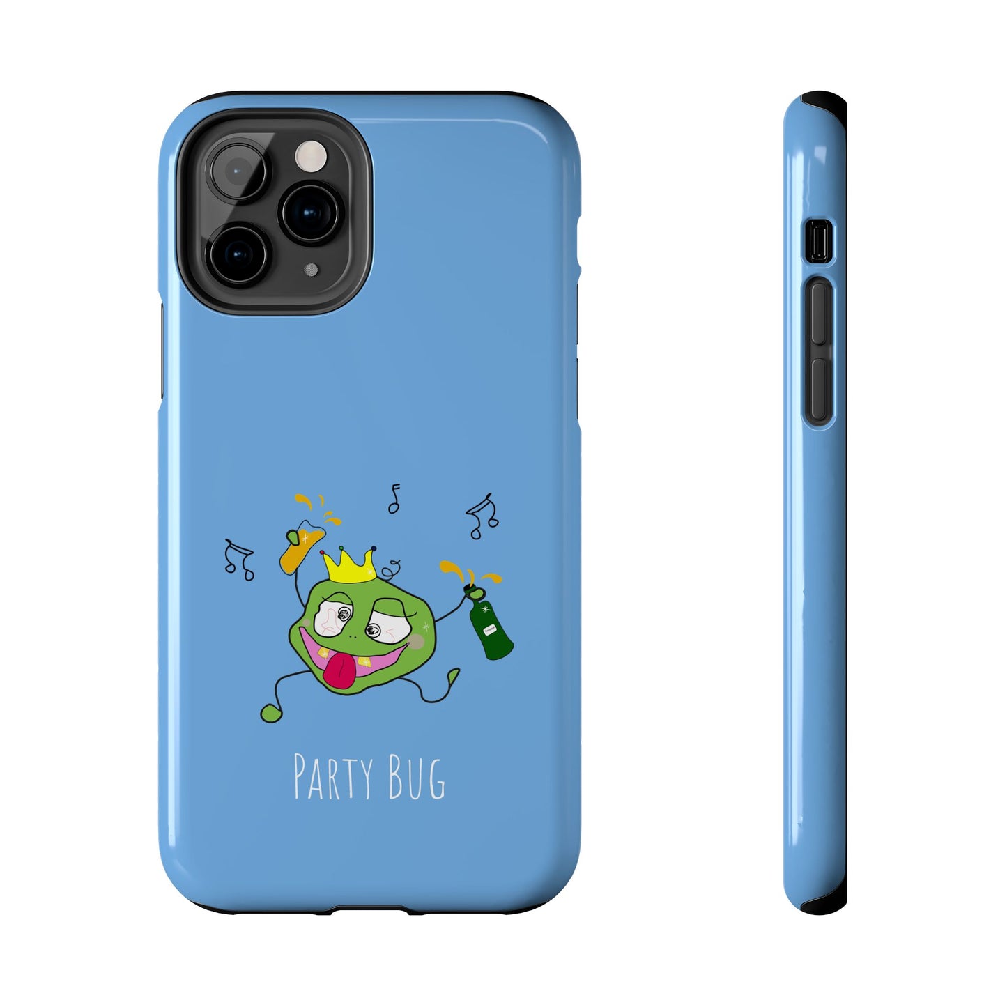 Party Bug - Tough Phone Cases Blue