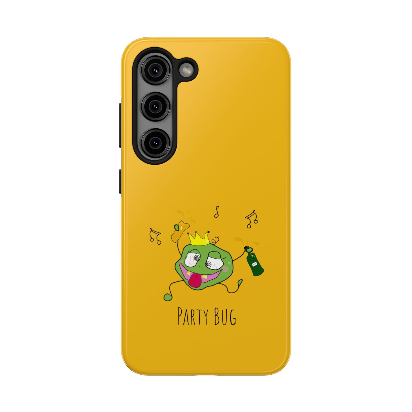 Party Bug  - Tough Phone Cases Yellow