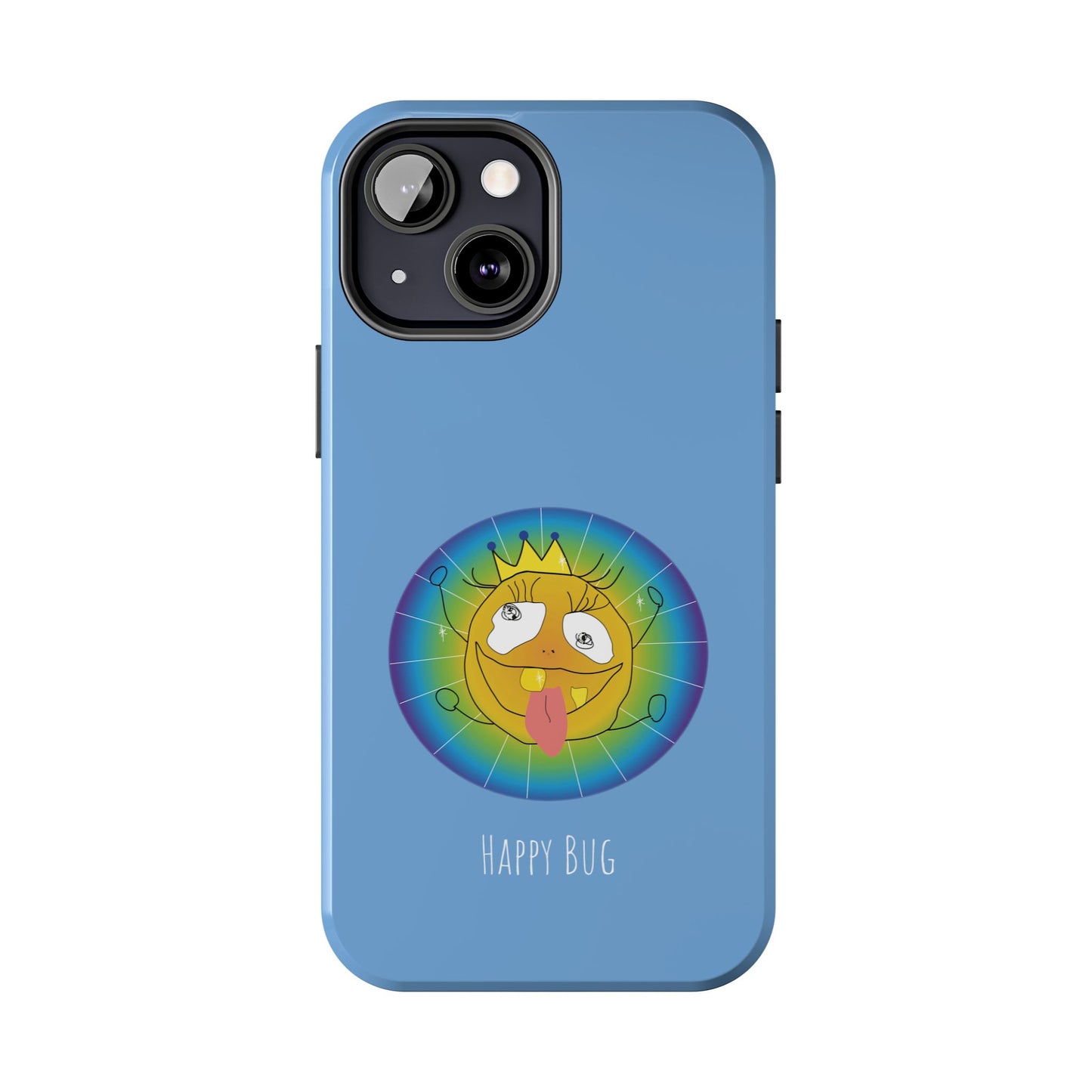 Happy Bug - IPhone Case Blue