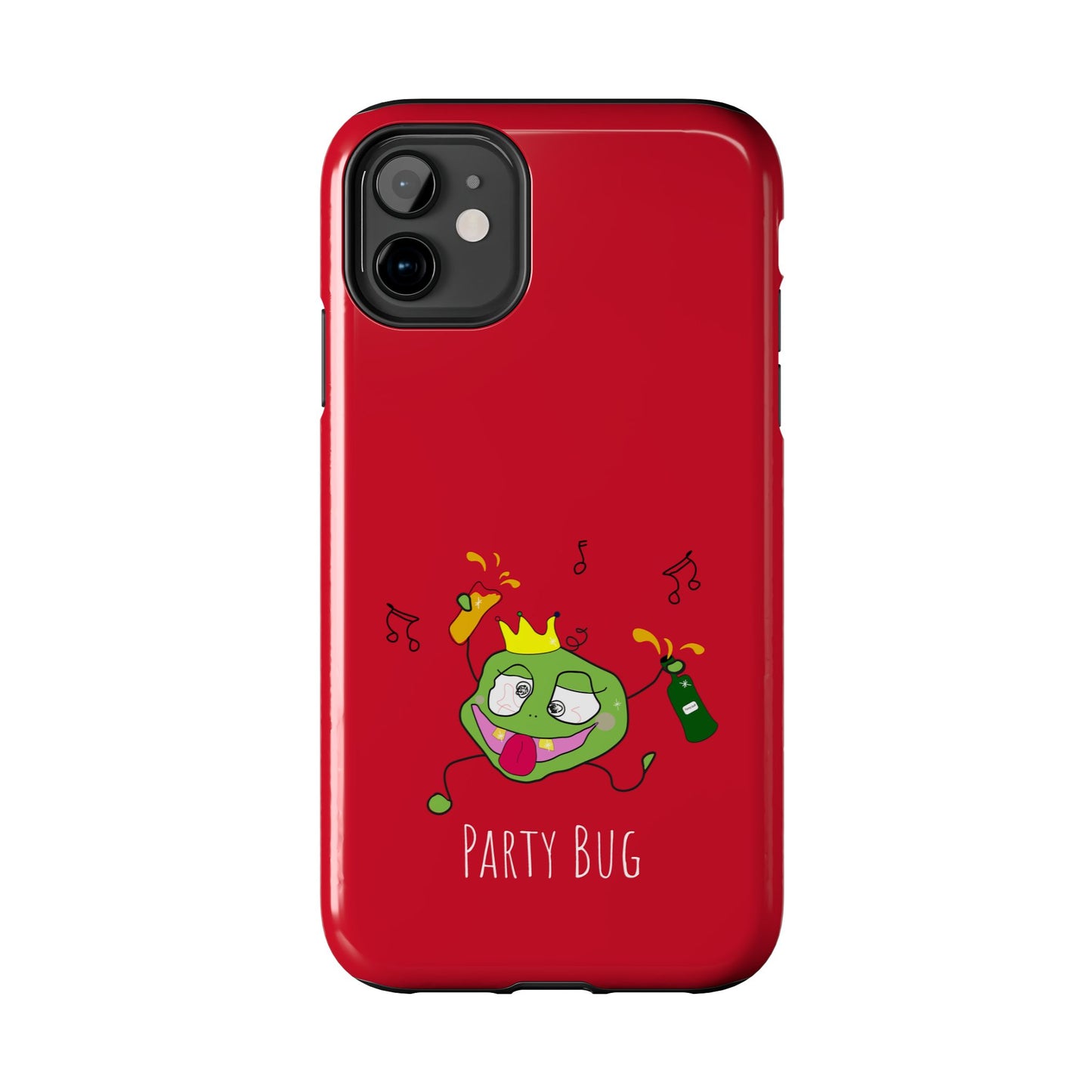 Party Bug - Tough Phone Cases Red