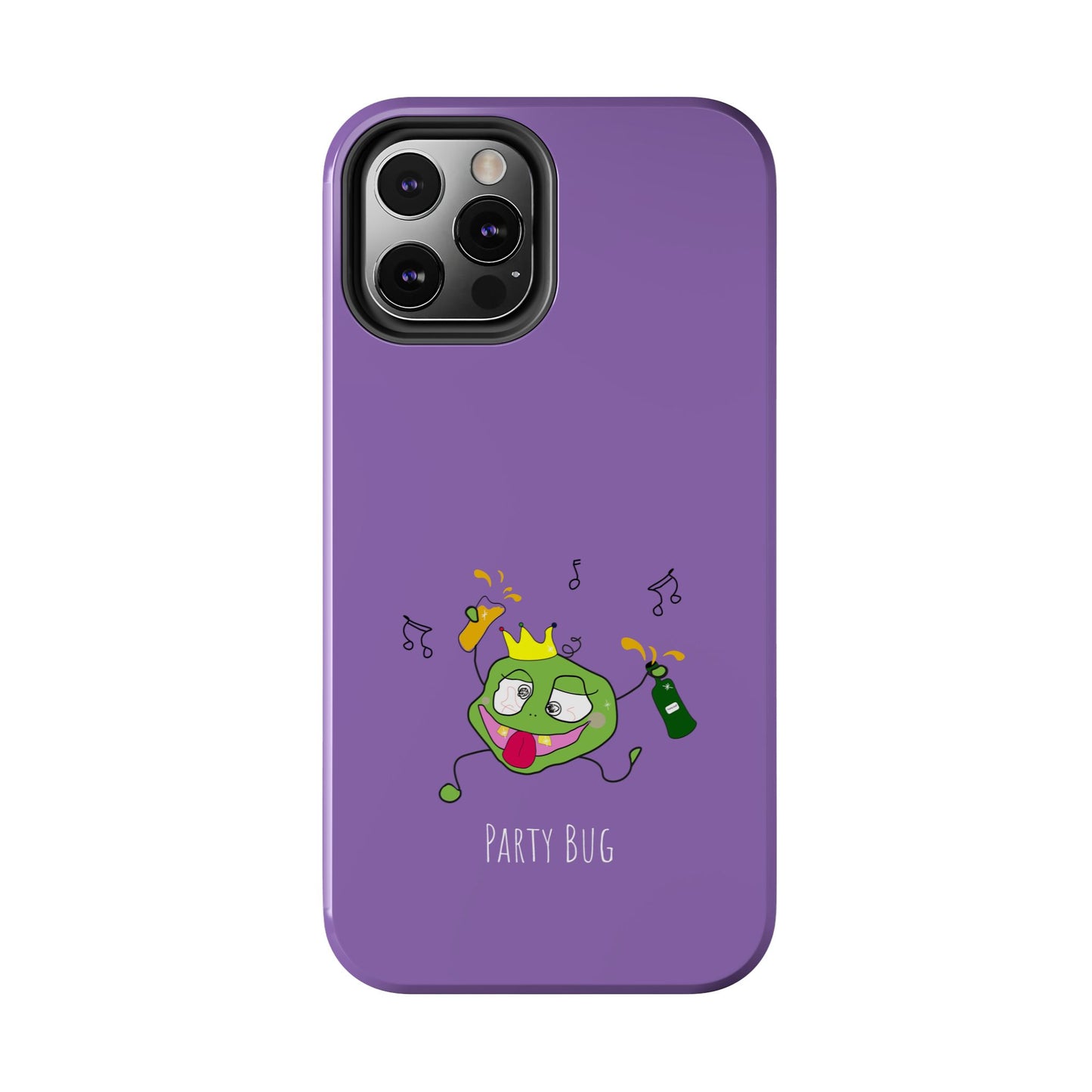 Party Bug- Tough Phone Cases Purple