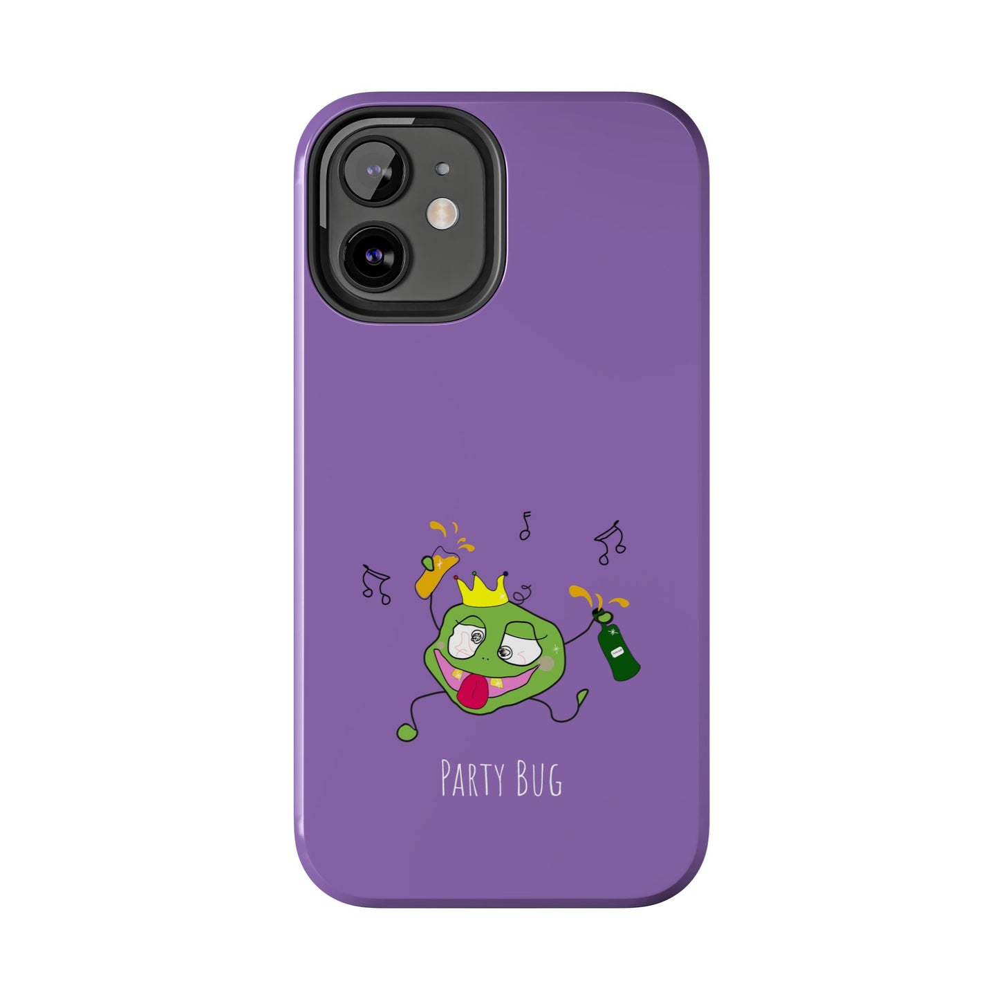 Party Bug- Tough Phone Cases Purple