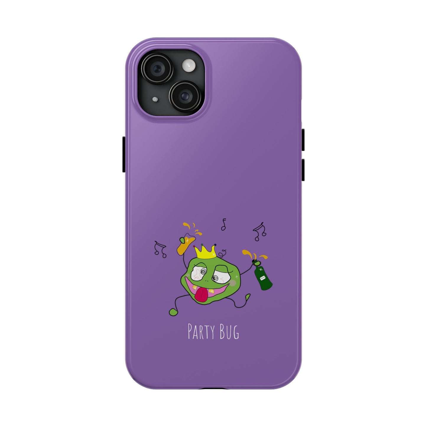 Party Bug- Tough Phone Cases Purple