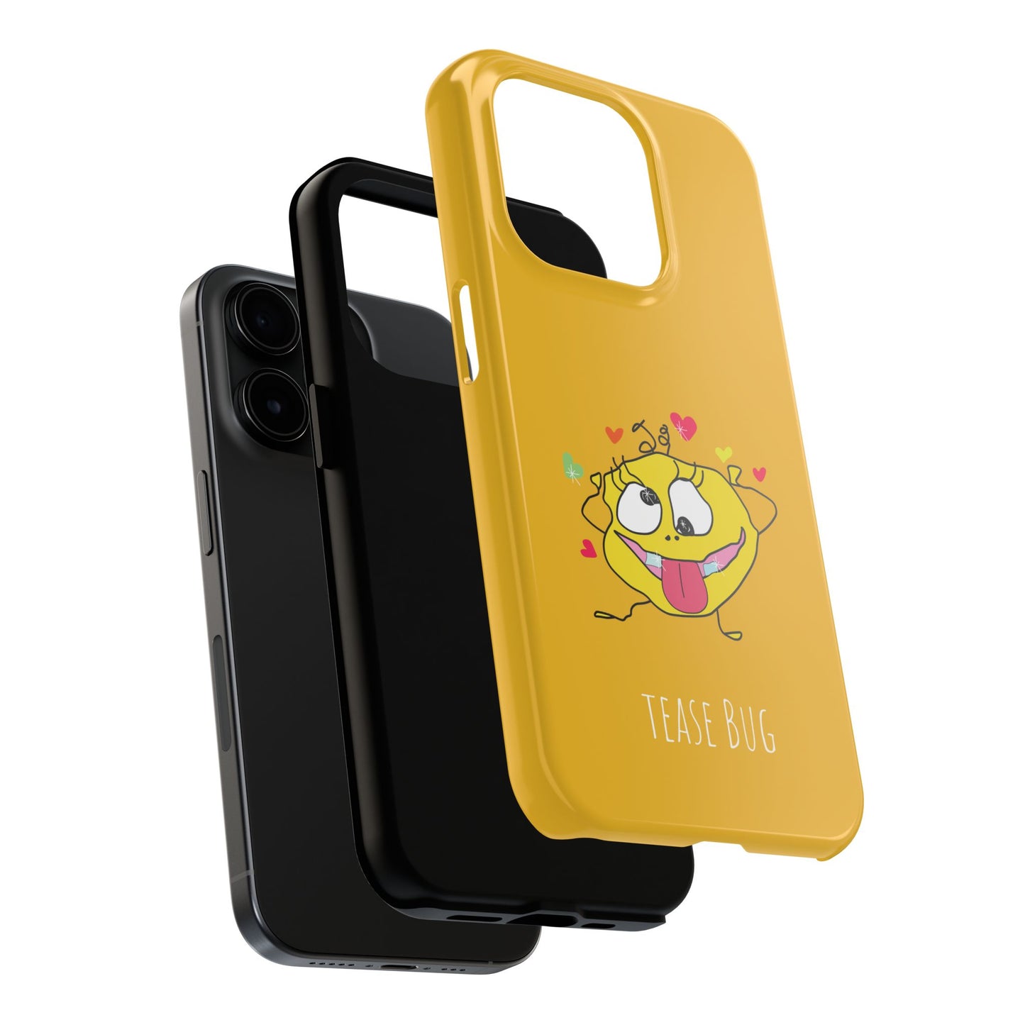 Tease Bug - Phone Case Yellow