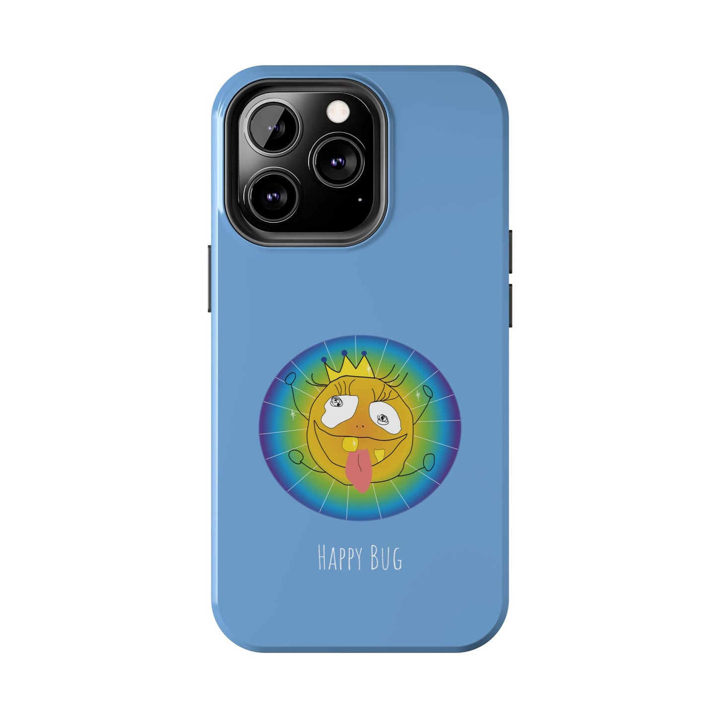 Happy Bug - IPhone Case Blue