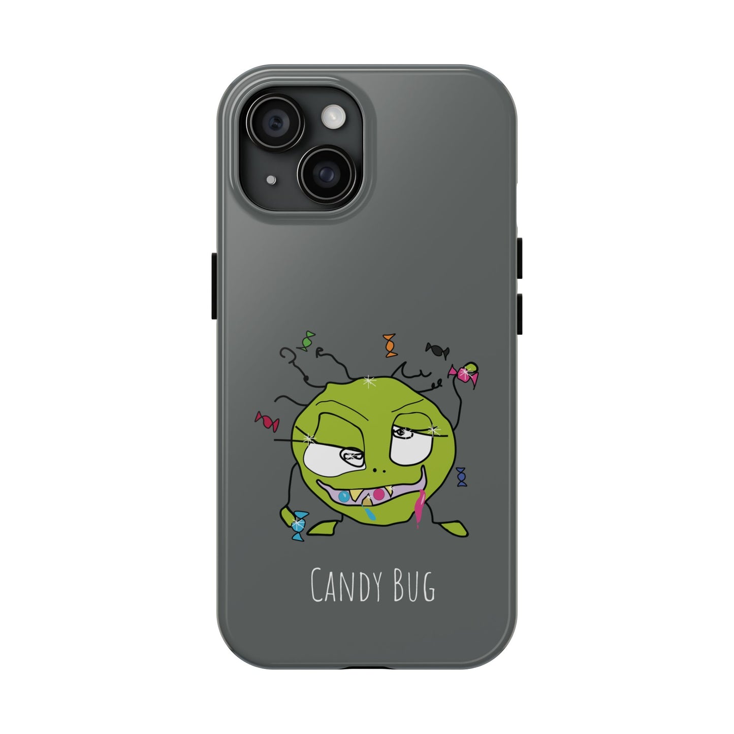 Candy Bug - Phone Case grey