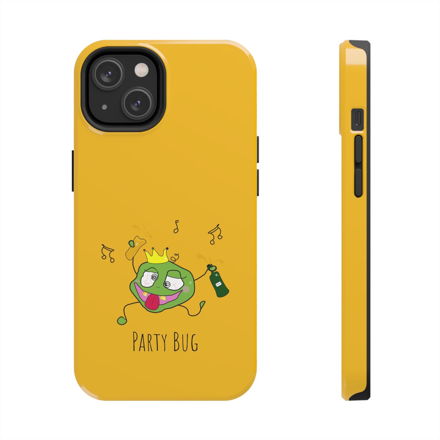 Party Bug  - Tough Phone Cases Yellow