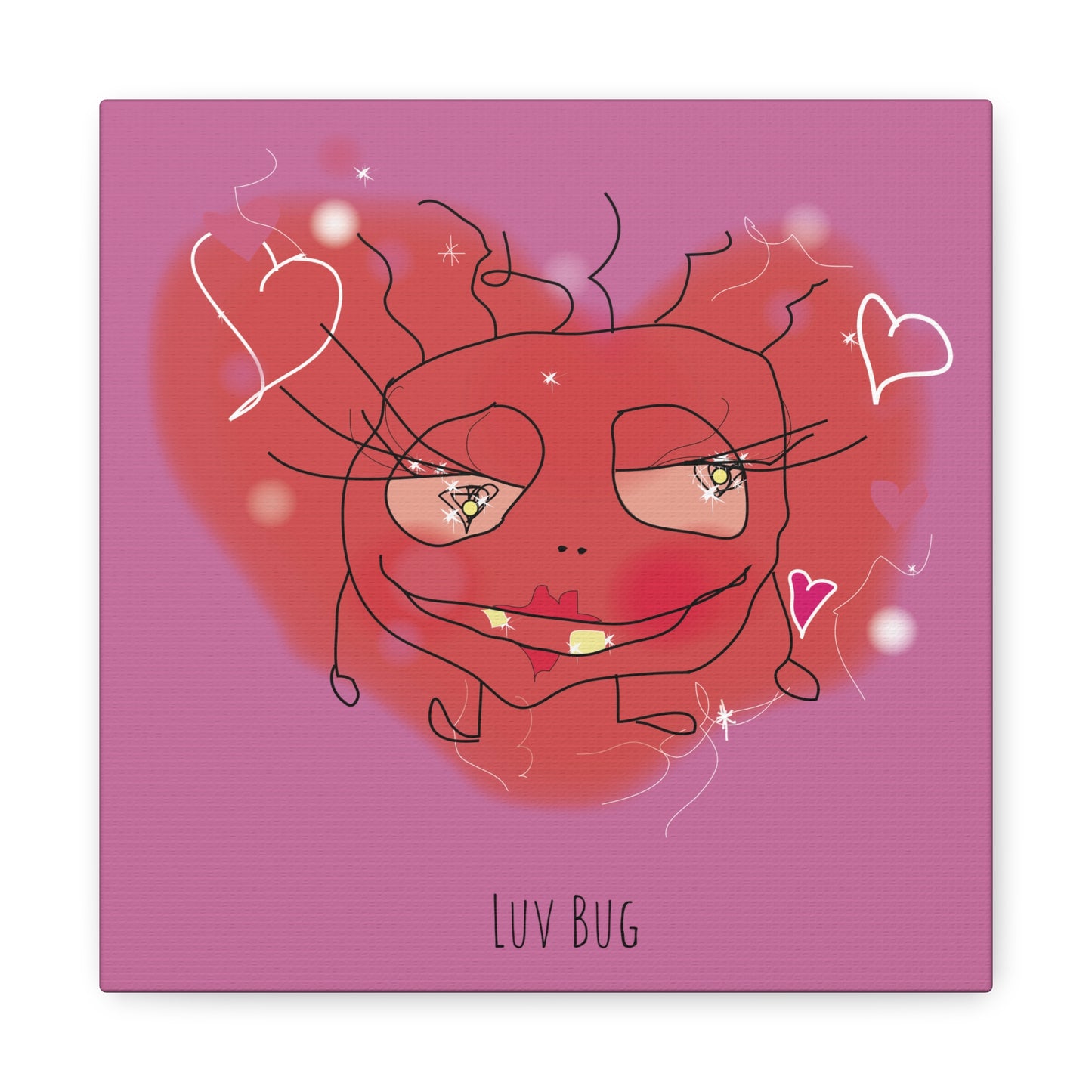 Luv Bug - Matte Canvas, Stretched, 1.25" -