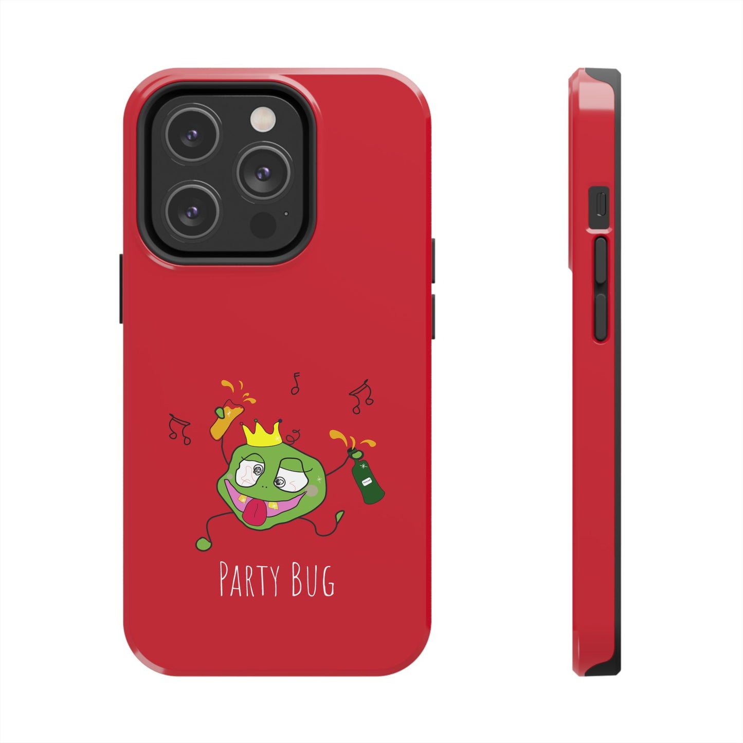 Party Bug - Tough Phone Cases Red