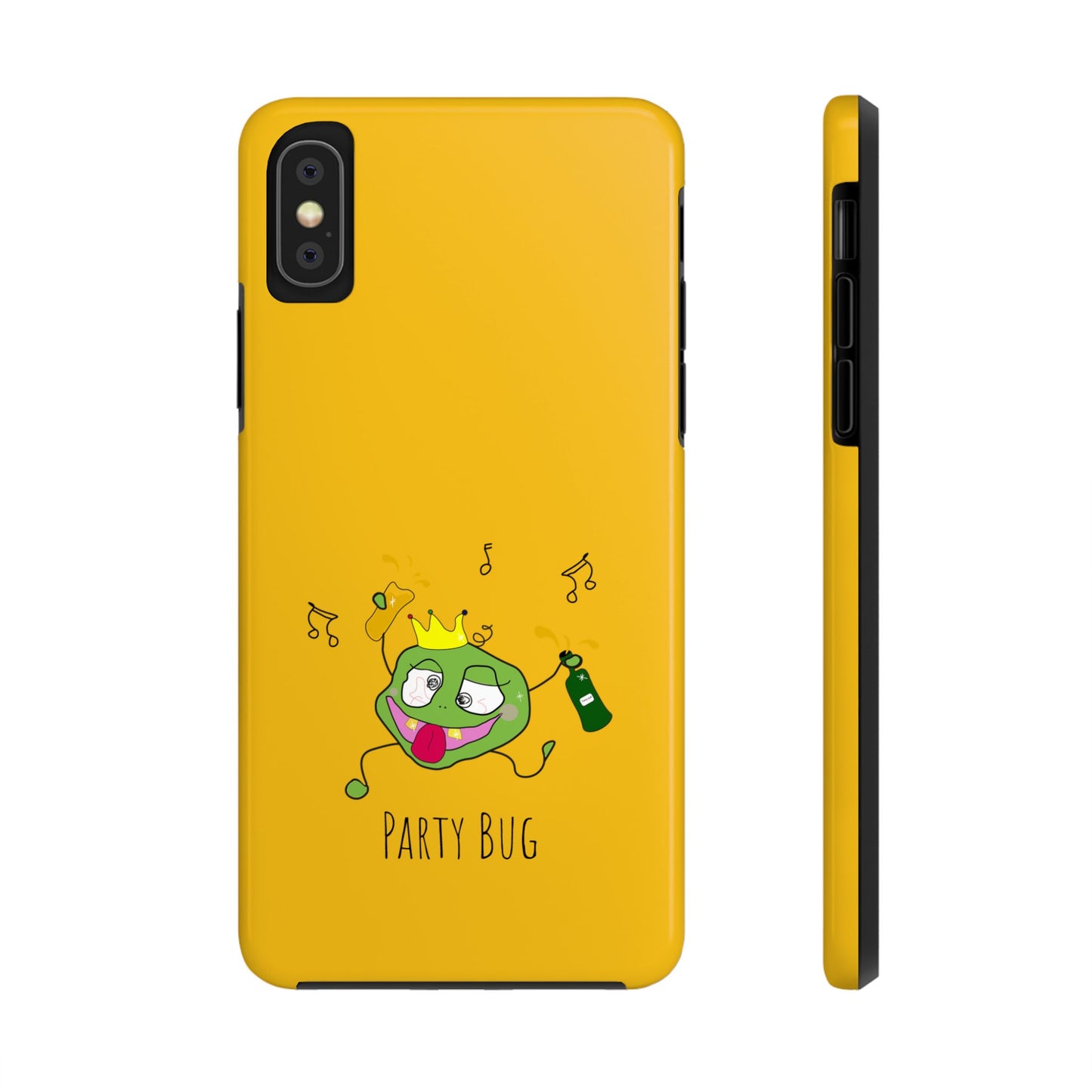 Party Bug  - Tough Phone Cases Yellow