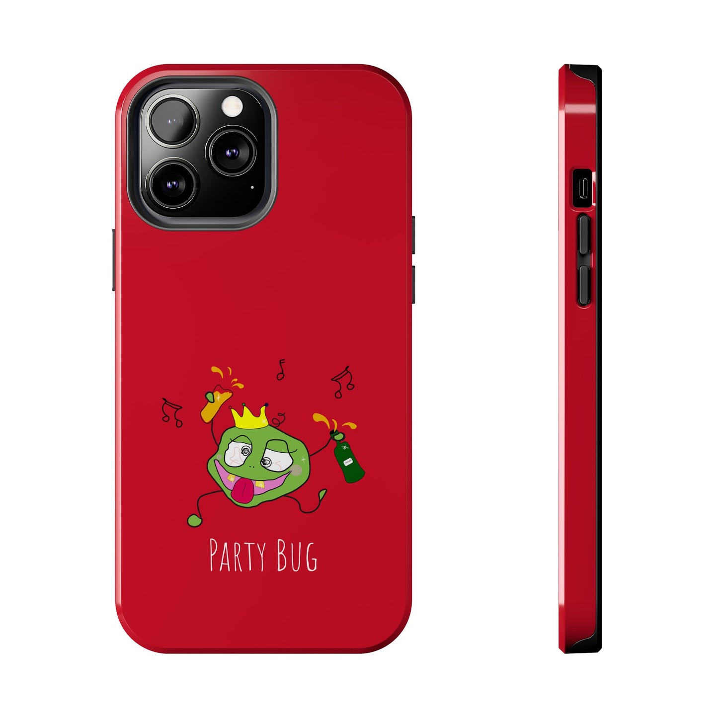 Party Bug - Tough Phone Cases Red