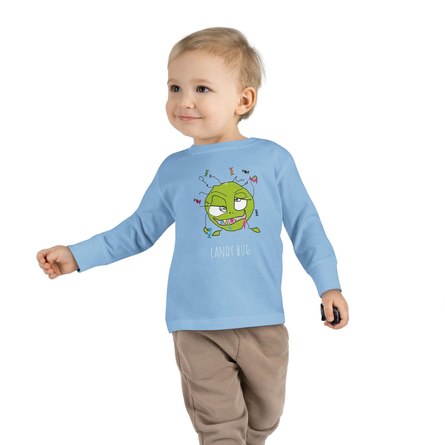 Toddler Long Sleeve Tee - Candy Bug