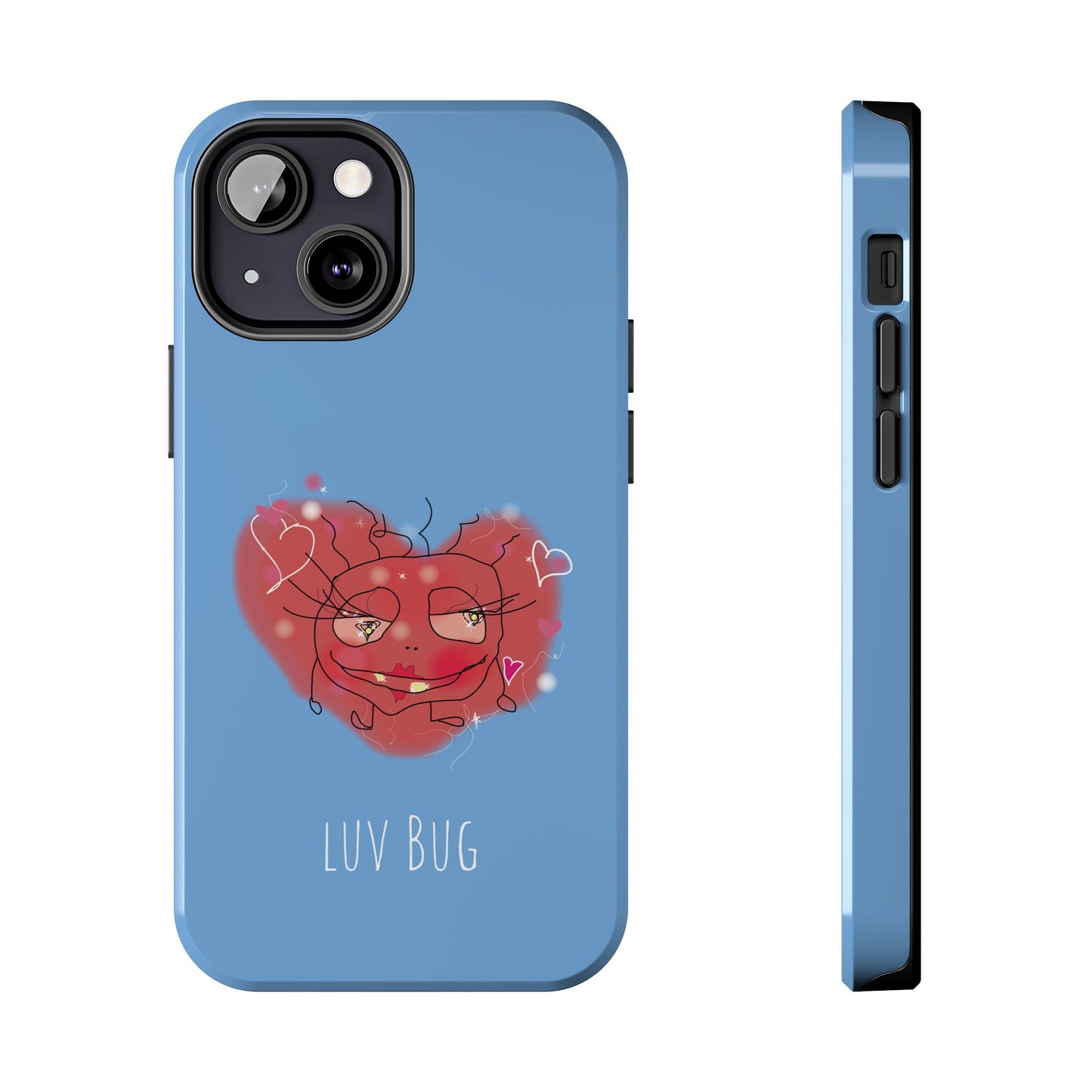 Luv Bug - Phone Case blå