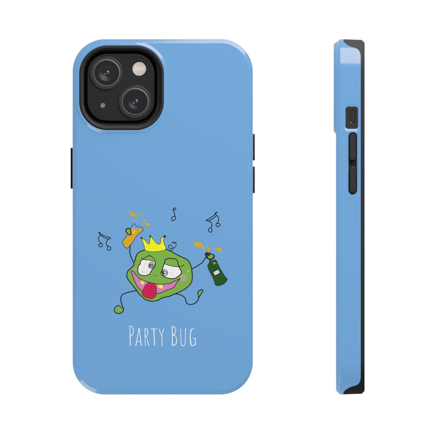 Party Bug - Tough Phone Cases Blue