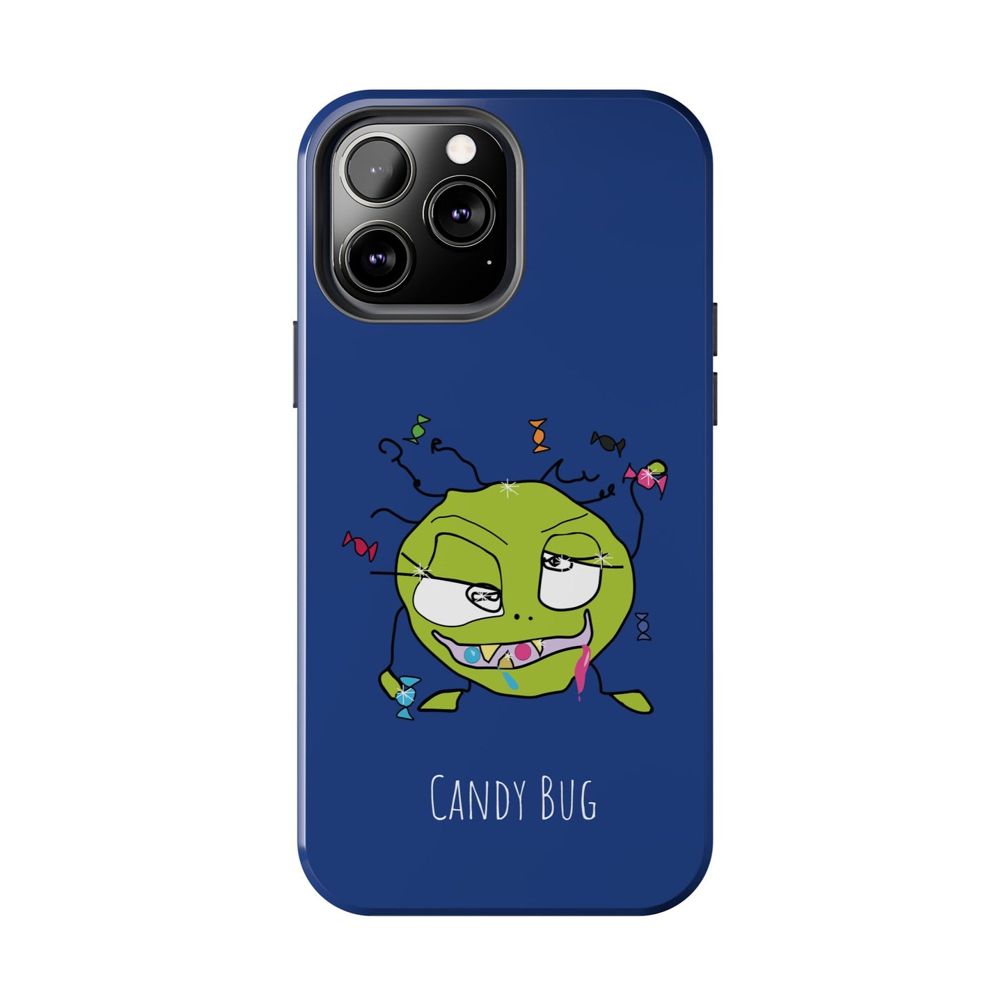 Candy Bug - Phone Case Blue