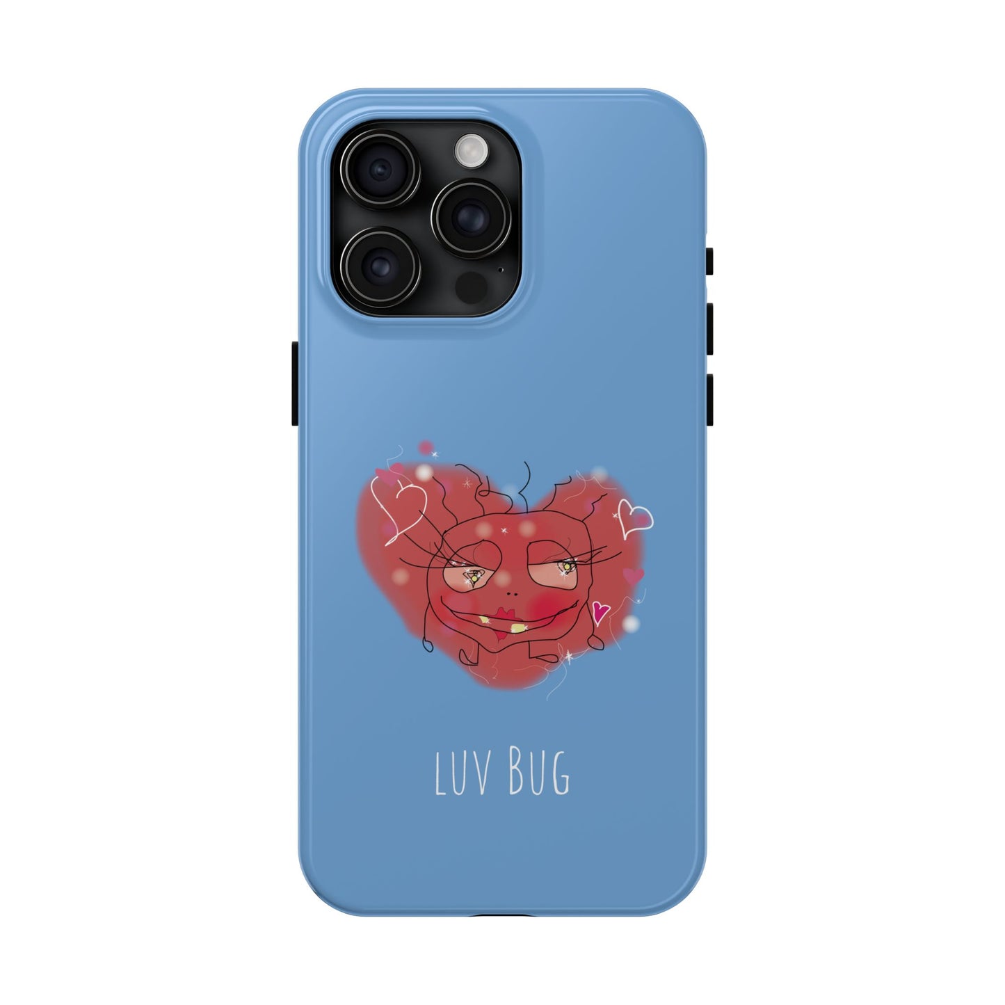 Luv Bug - Phone Case blå