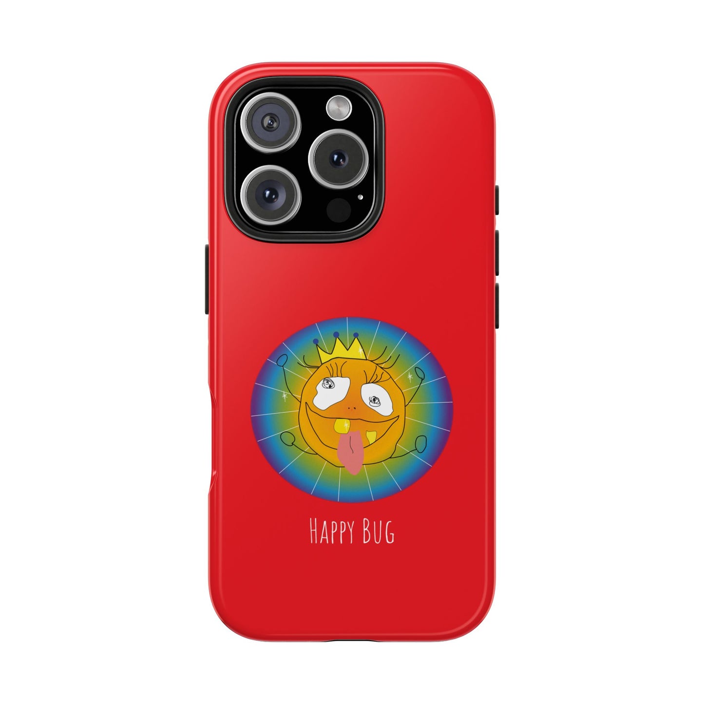 Happy Bug - Phone Case Red