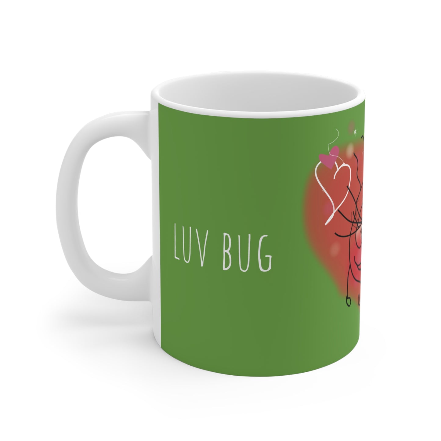 Luv Bug - Mug 11oz Green