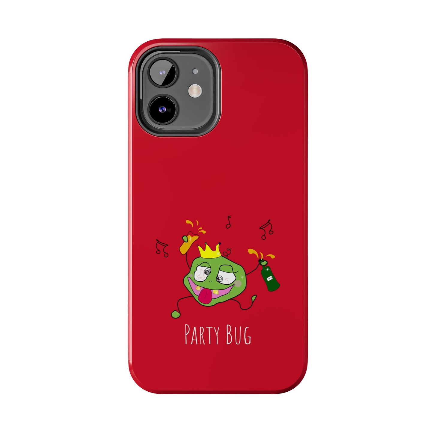 Party Bug - Tough Phone Cases Red