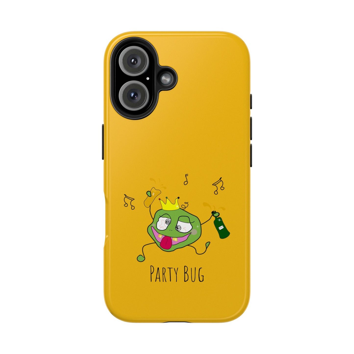 Party Bug  - Tough Phone Cases Yellow