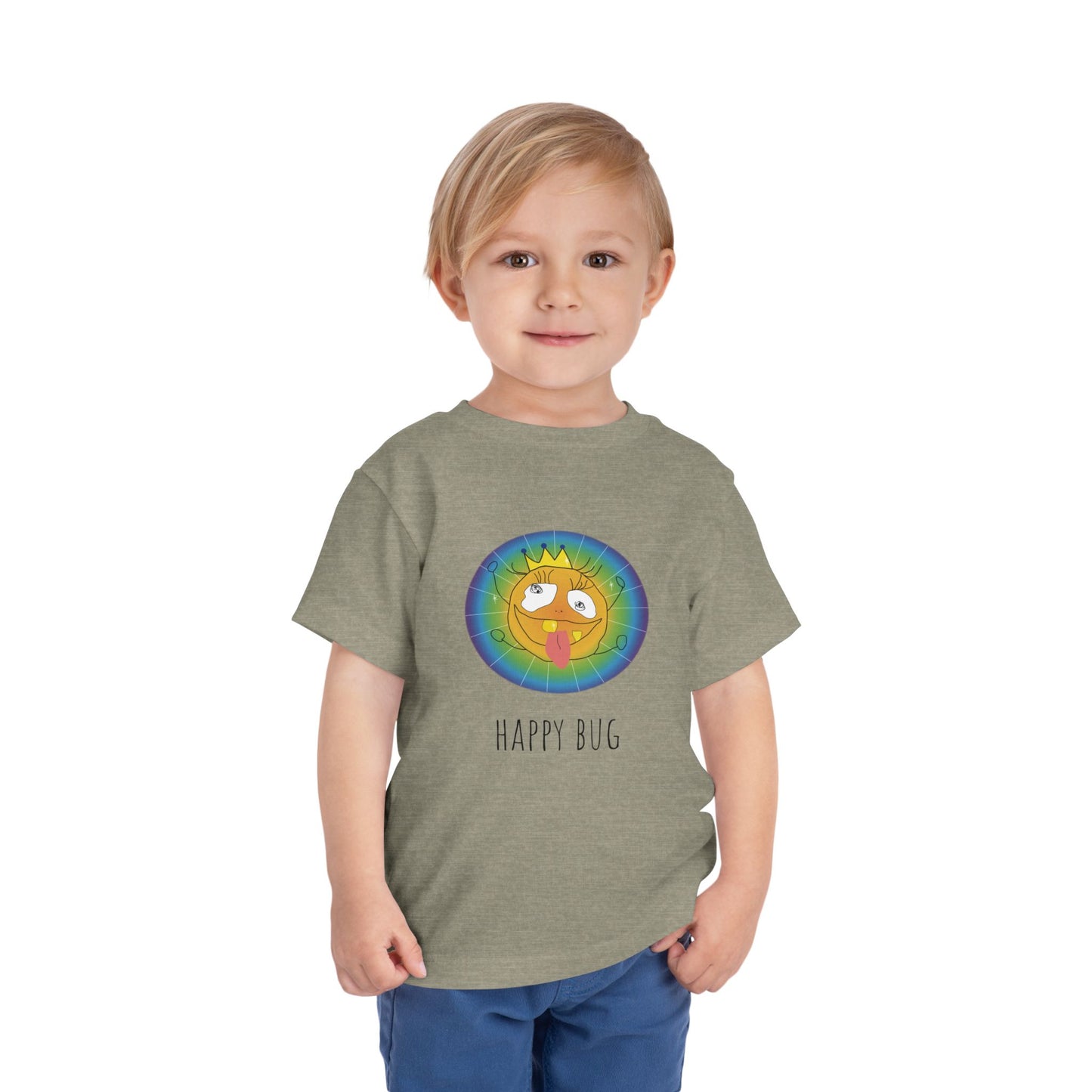 Toddler Short Sleeve Tee - Happy Bug