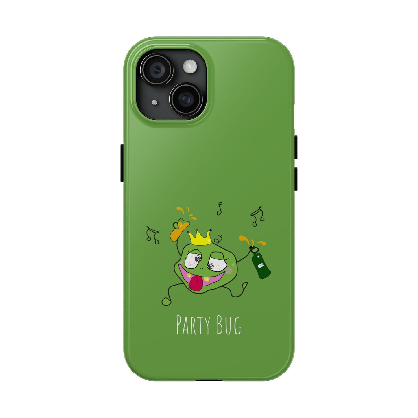 Party Bug - Tough Phone Cases Green