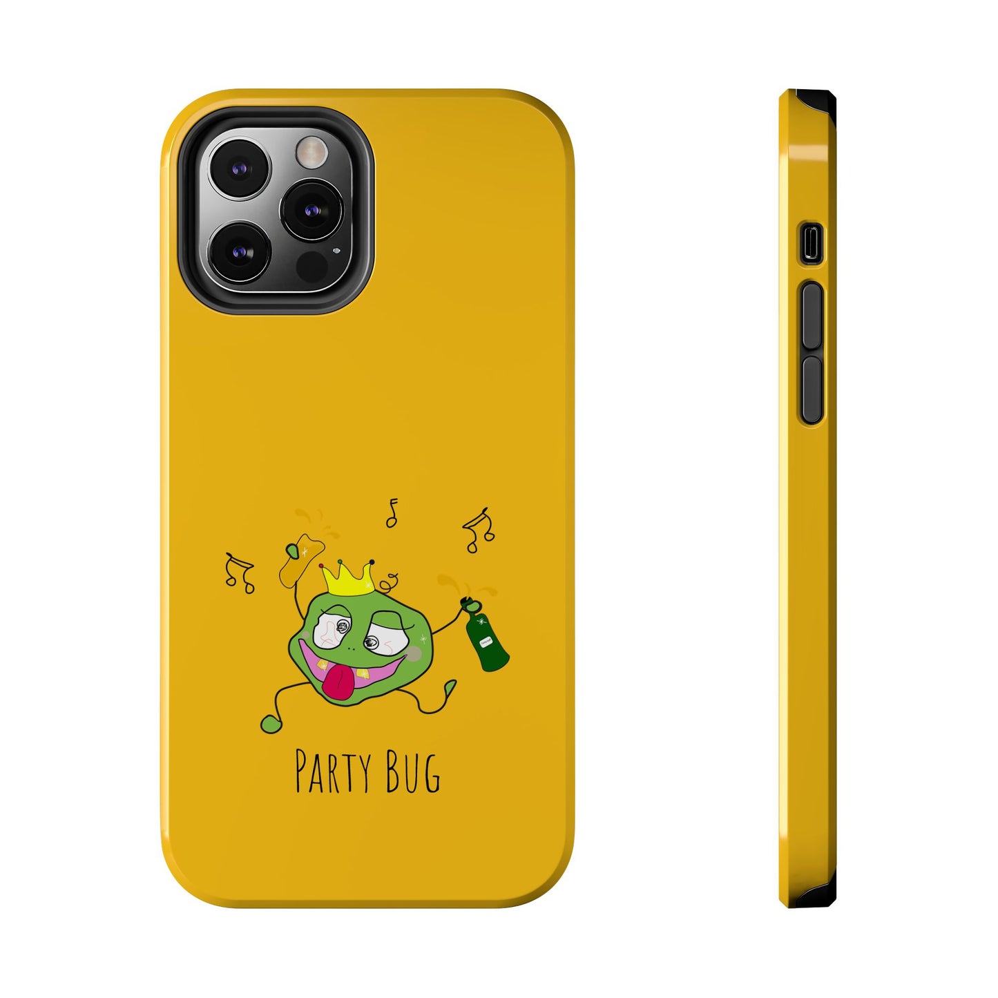 Party Bug  - Tough Phone Cases Yellow