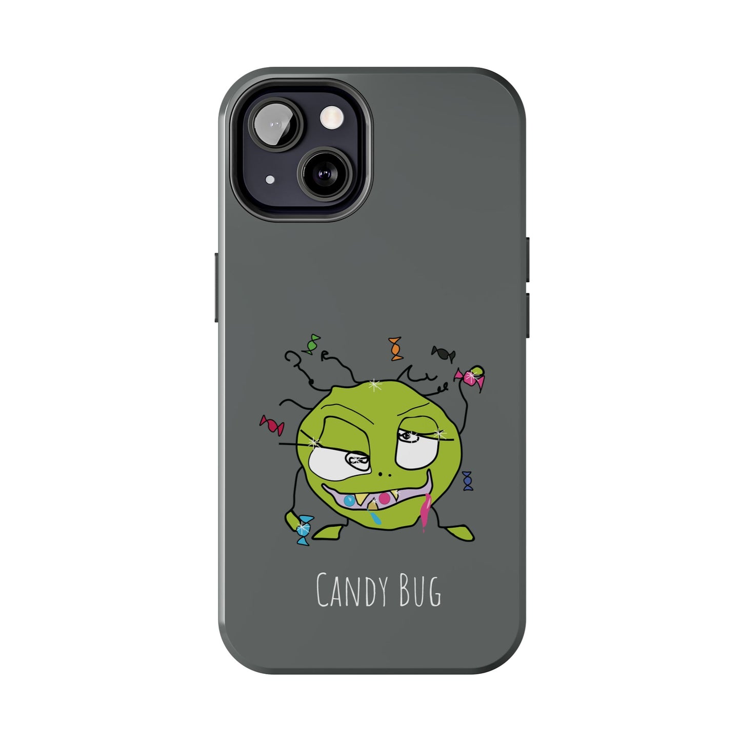 Candy Bug - Phone Case grey