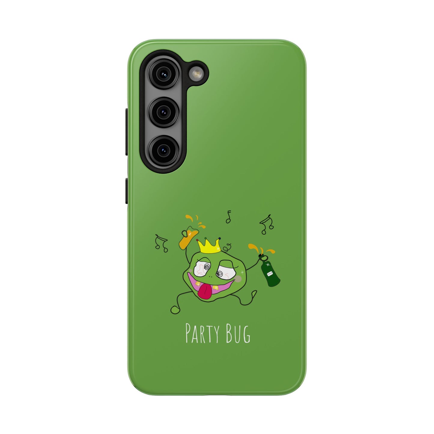 Party Bug - Tough Phone Cases Green