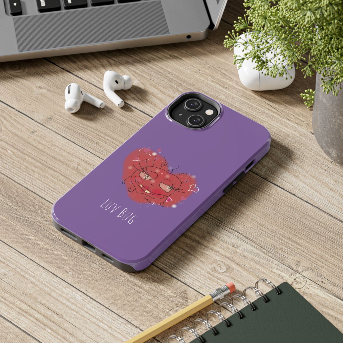 Luv Bug - Phone Case Purple