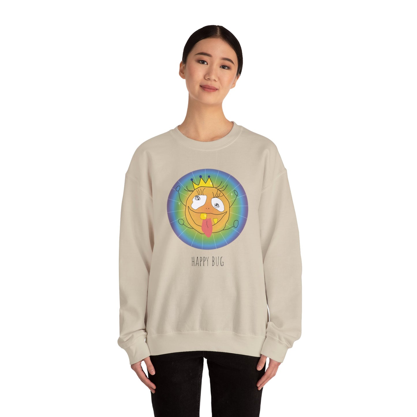 Crewneck Sweatshirt - Happy Bug