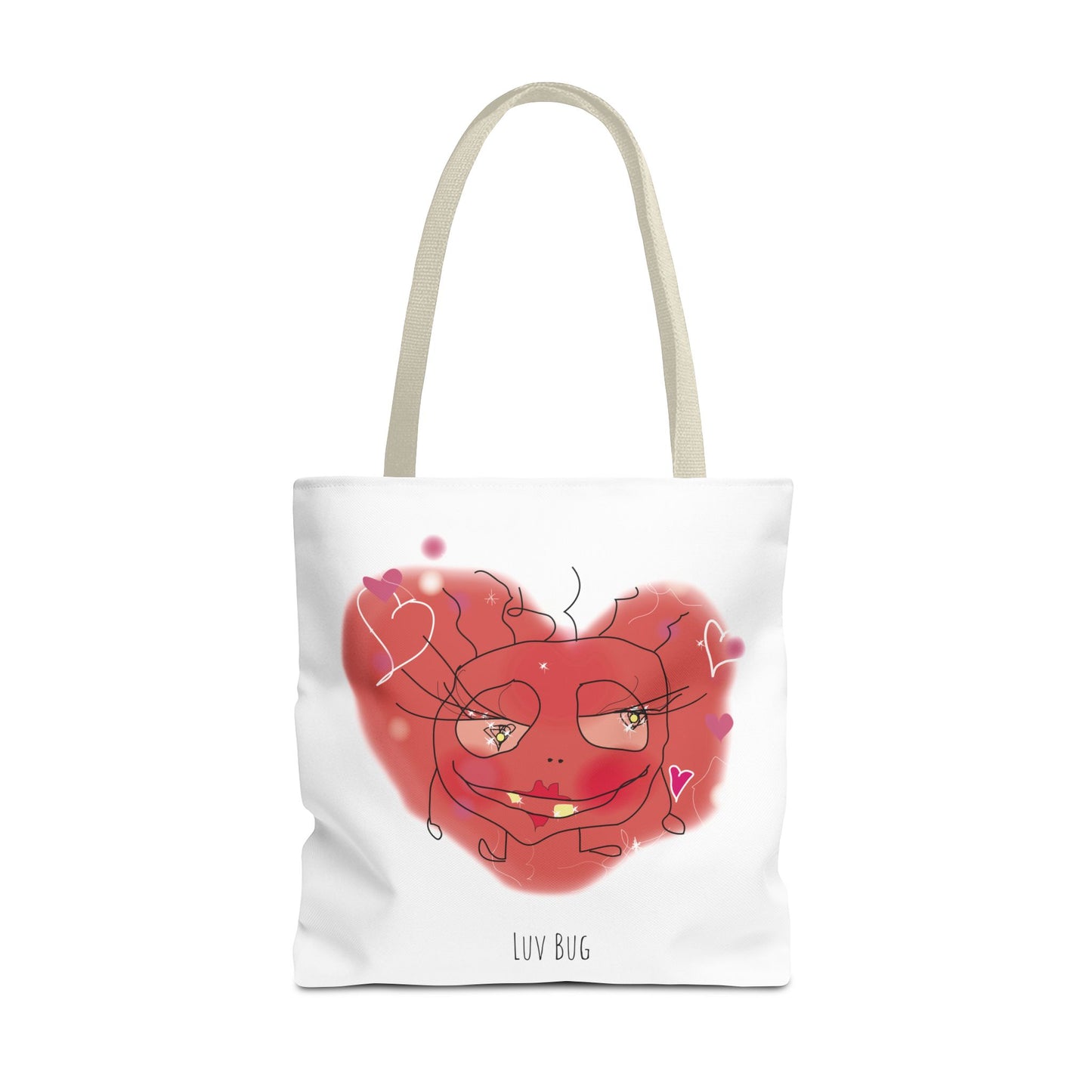 A Valentines Day Bundle! Tote Bag and a Coffee mug with the Luv Bug