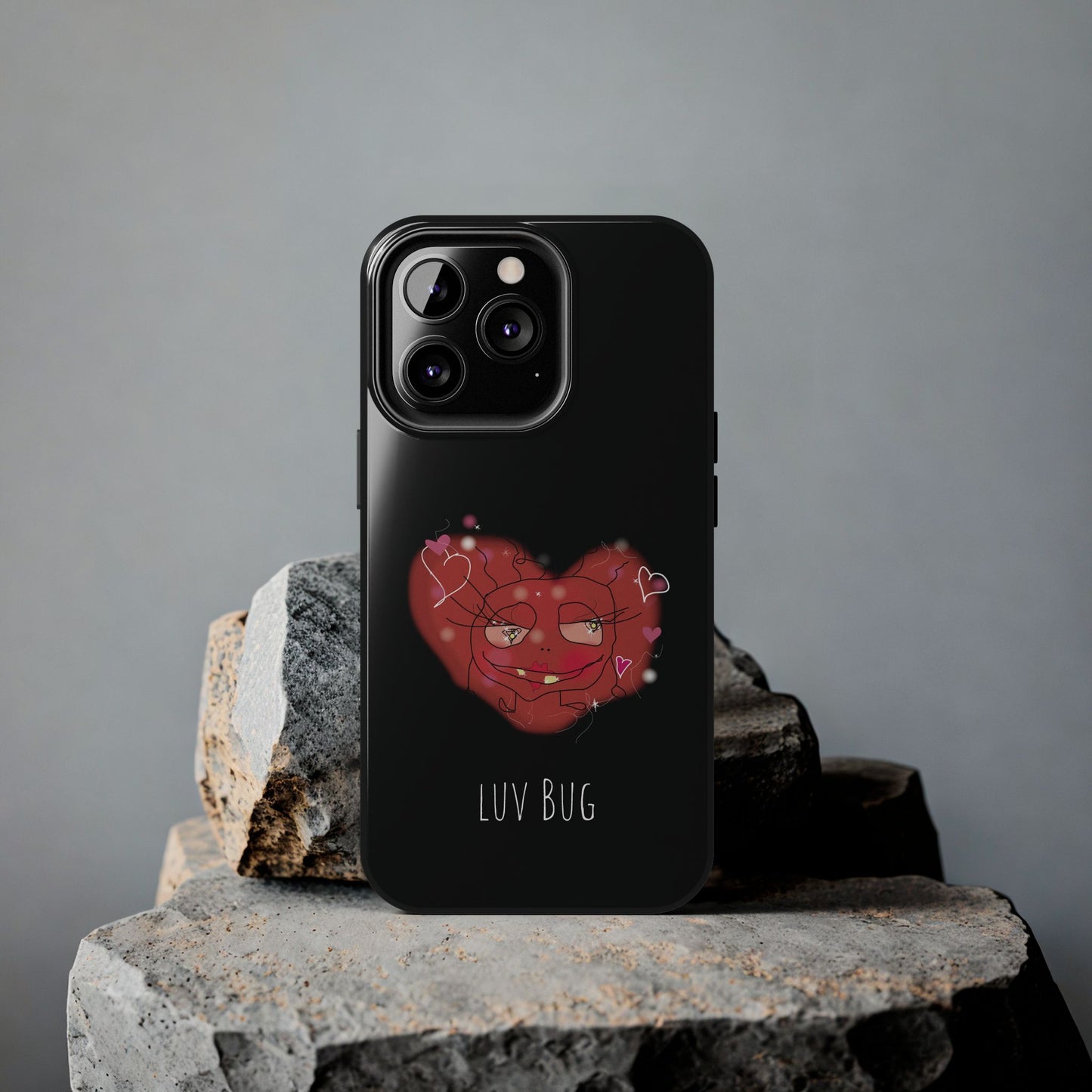 Luv Bug - Phone Case black