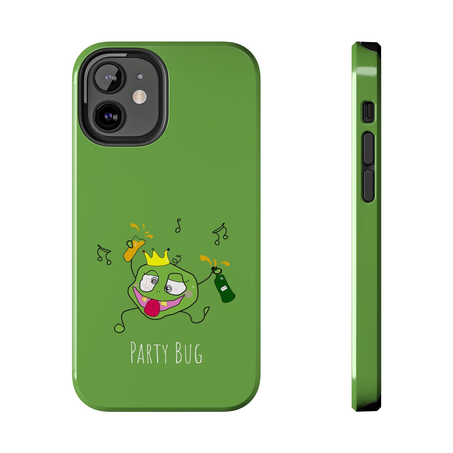 Party Bug - Tough Phone Cases Green