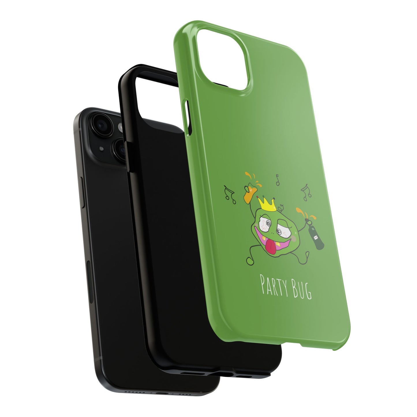 Party Bug - Tough Phone Cases Green