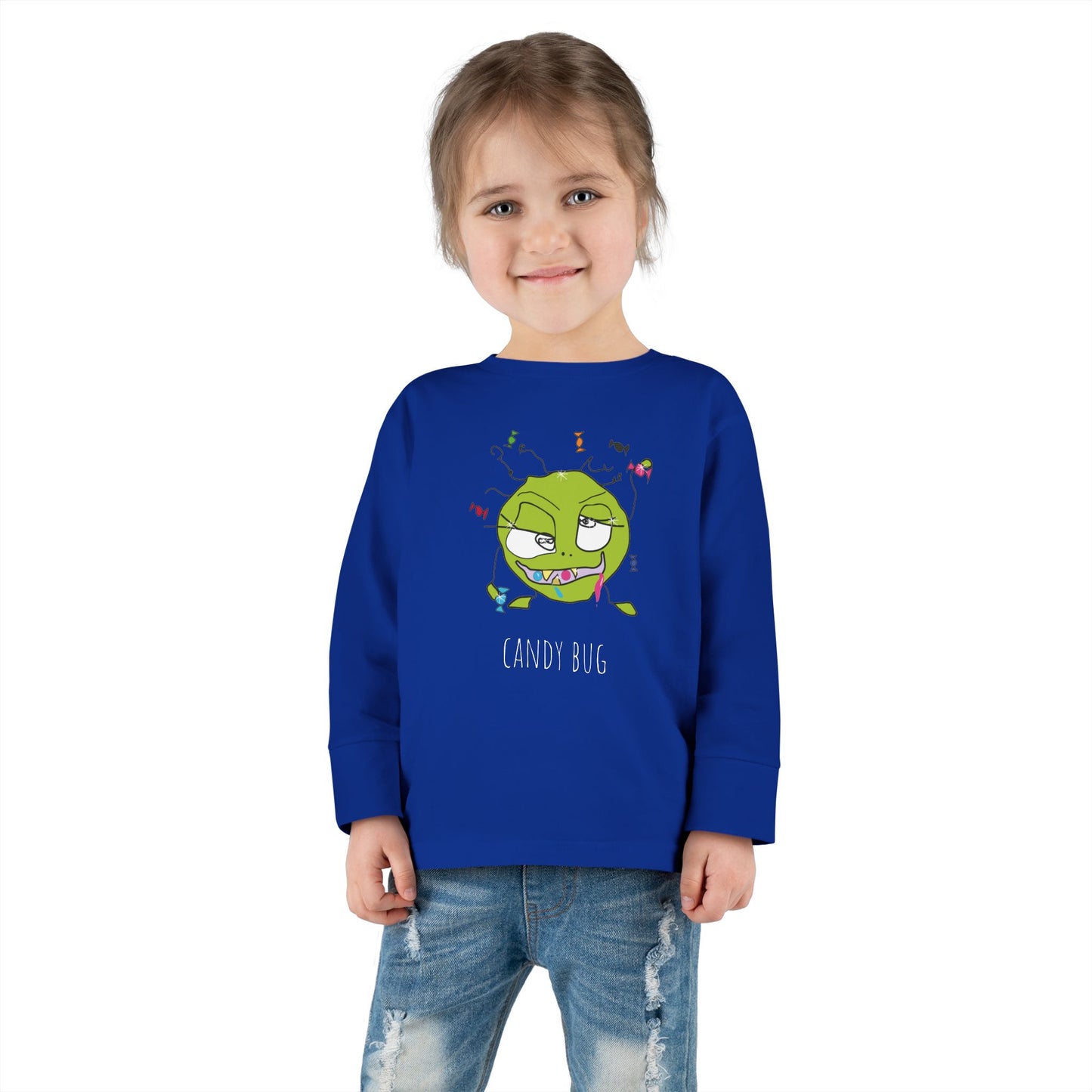 Toddler Long Sleeve Tee - Candy Bug