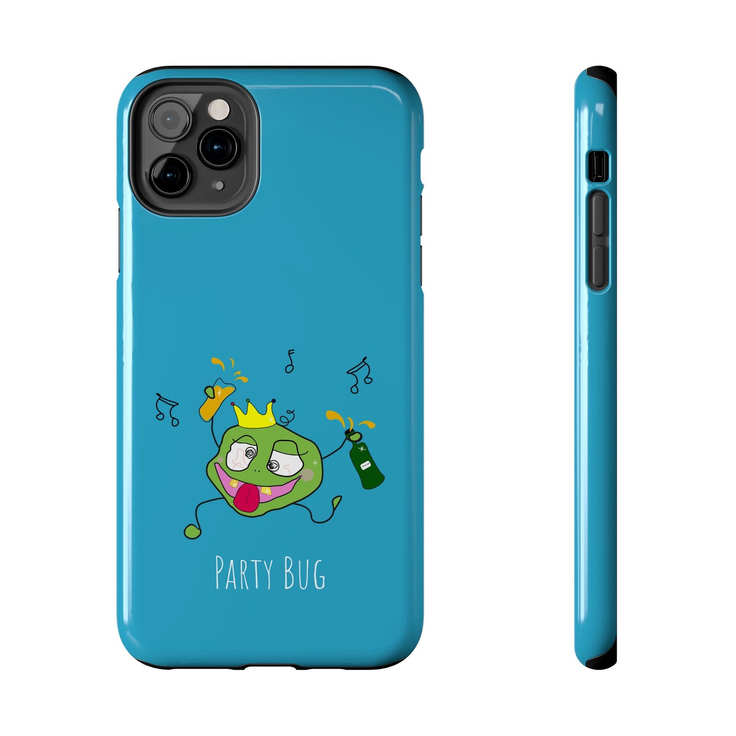 Party Bug - Tough Phone Cases Turquoise