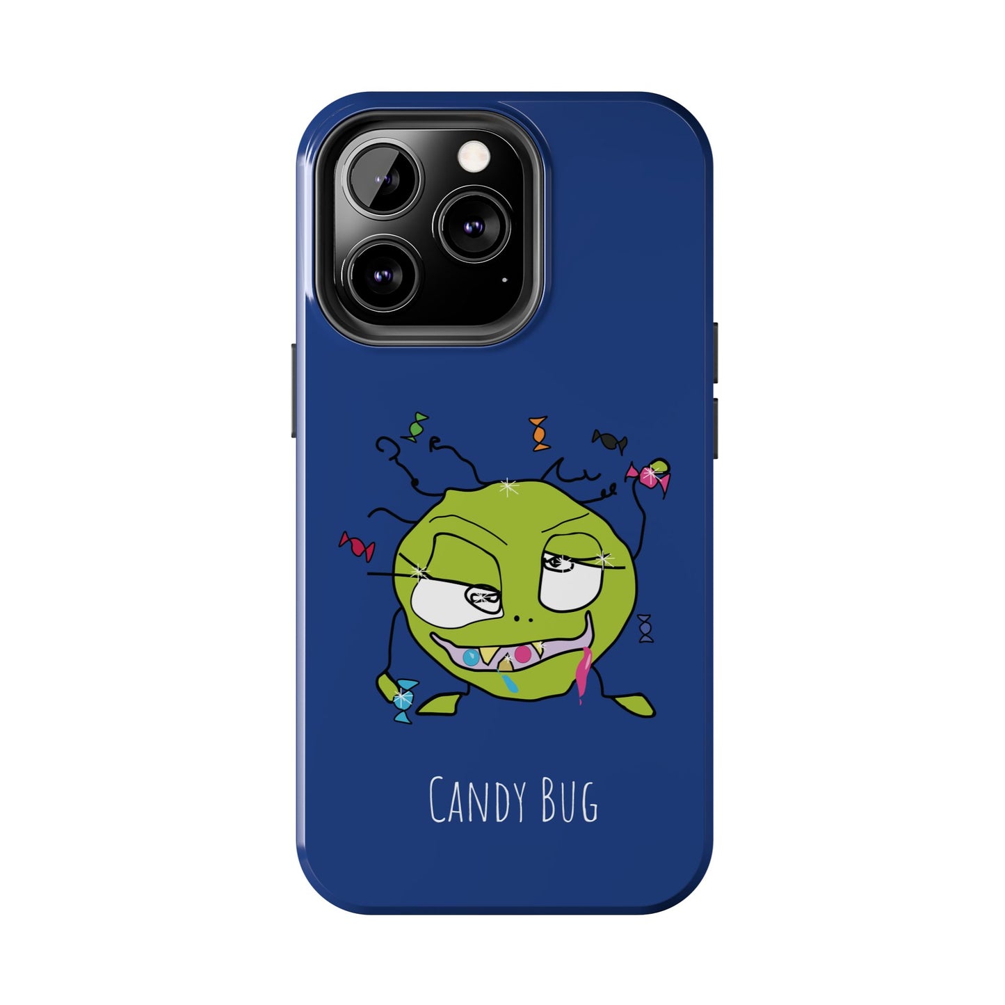 Candy Bug - Phone Case Blue