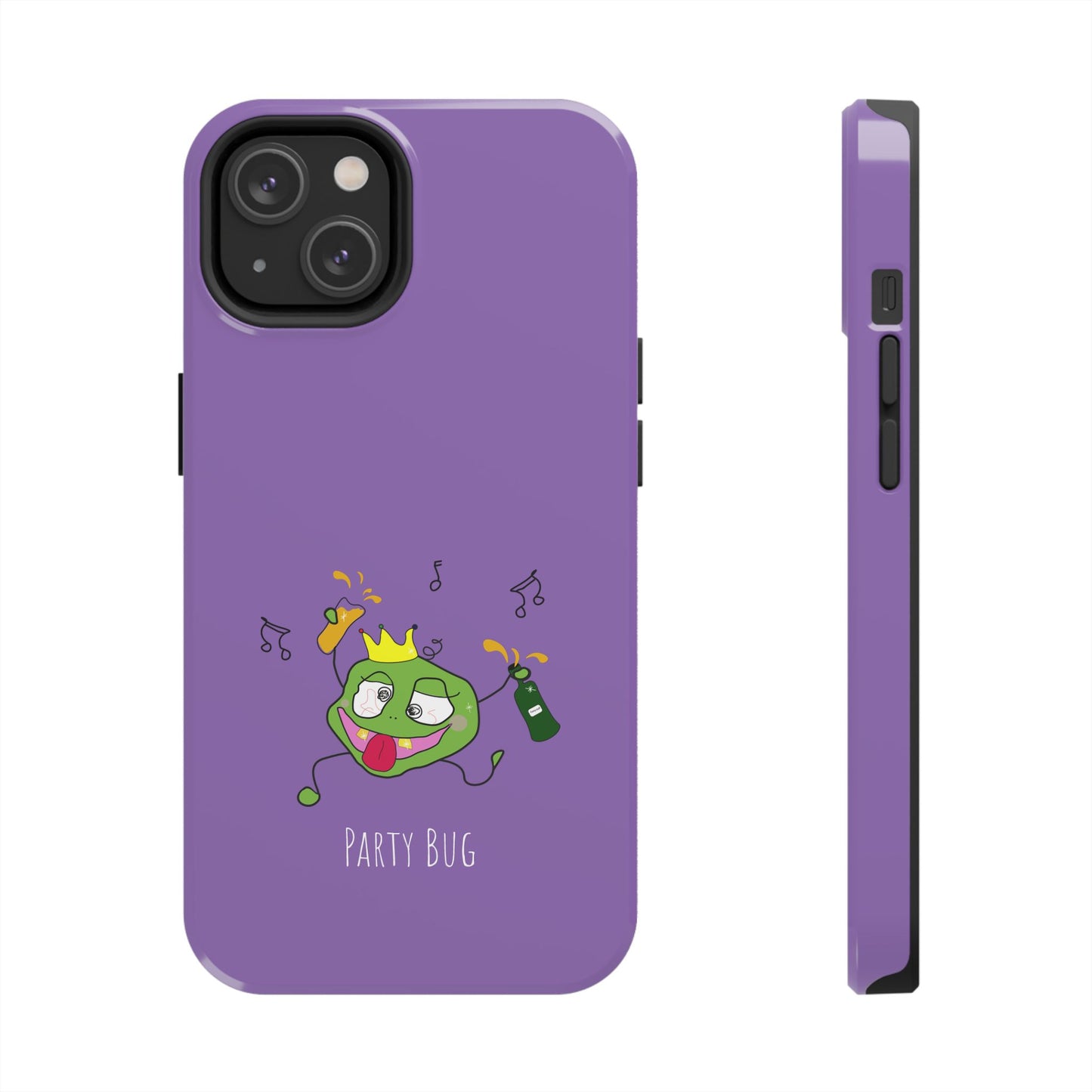 Party Bug- Tough Phone Cases Purple