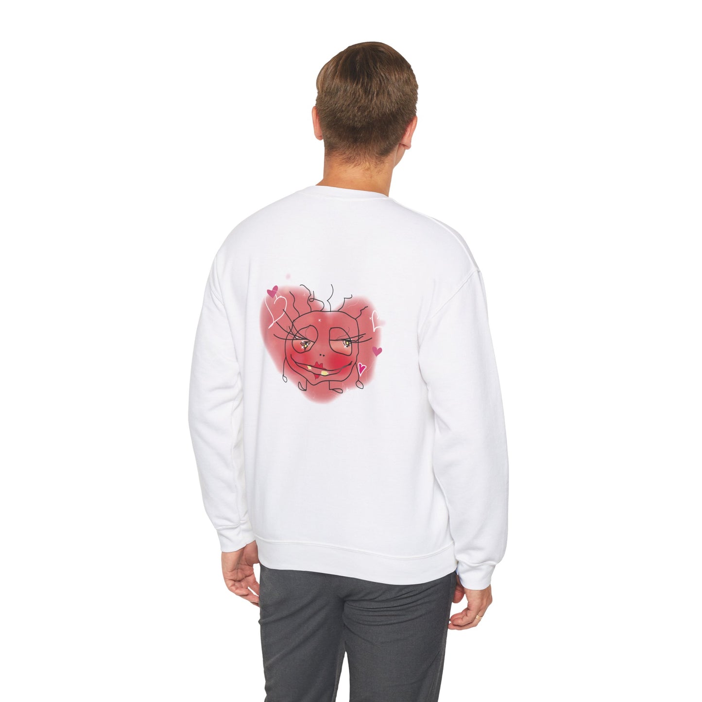 Crewneck Sweatshirt - Luv Bug Backside