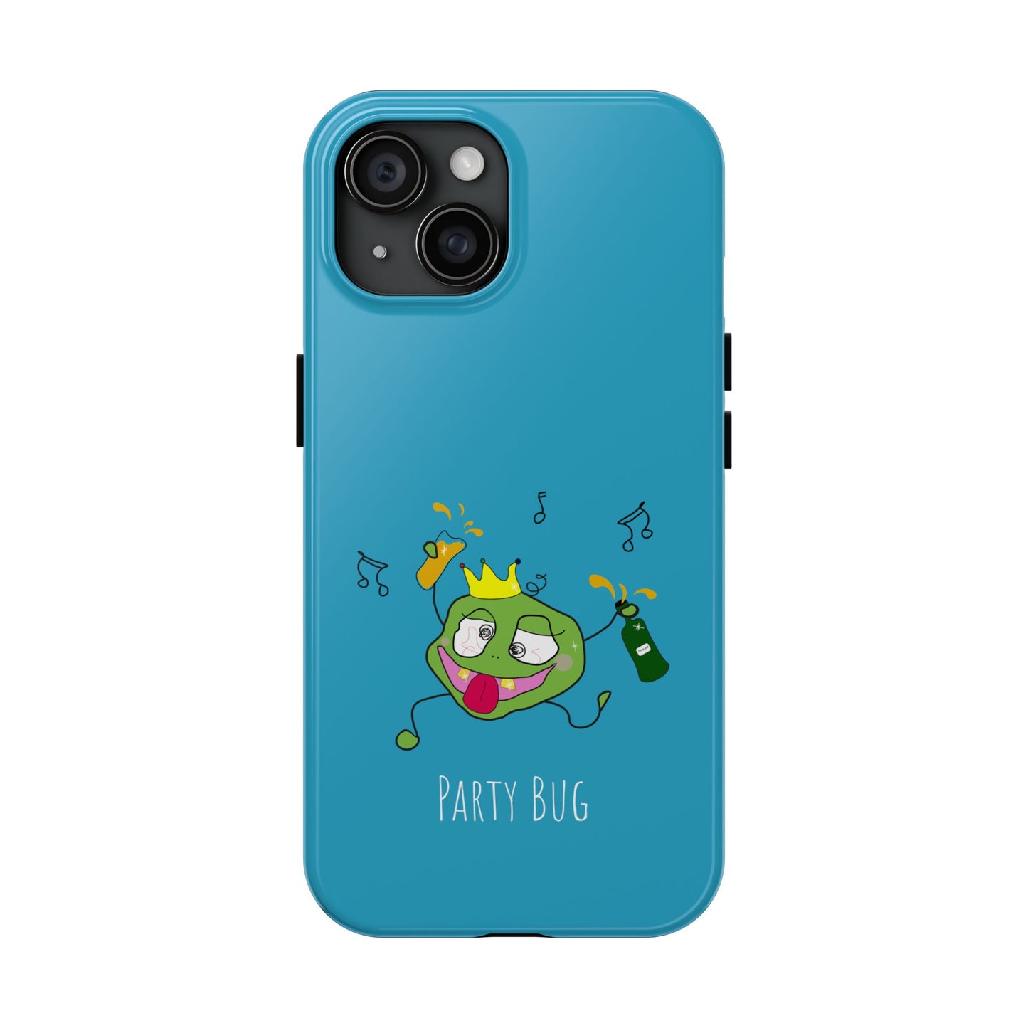 Party Bug - Tough Phone Cases Turquoise