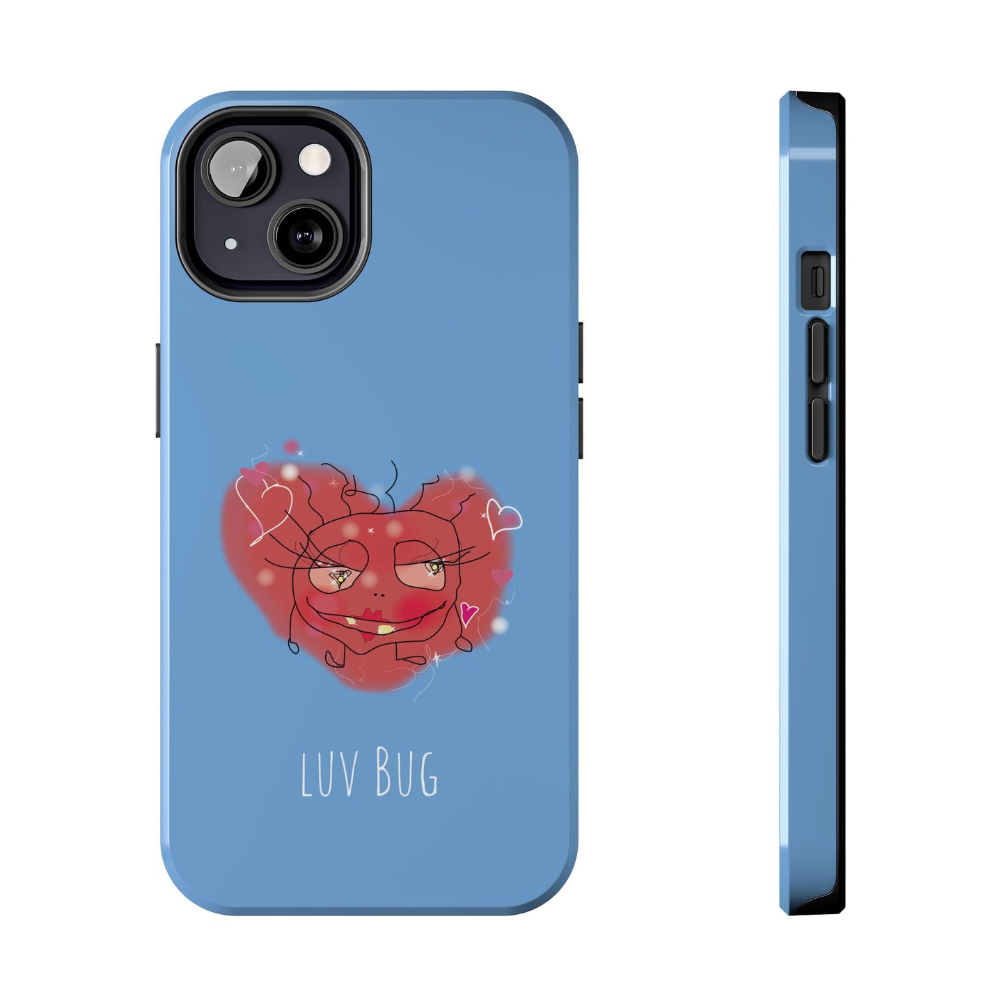 Luv Bug - Phone Case blå