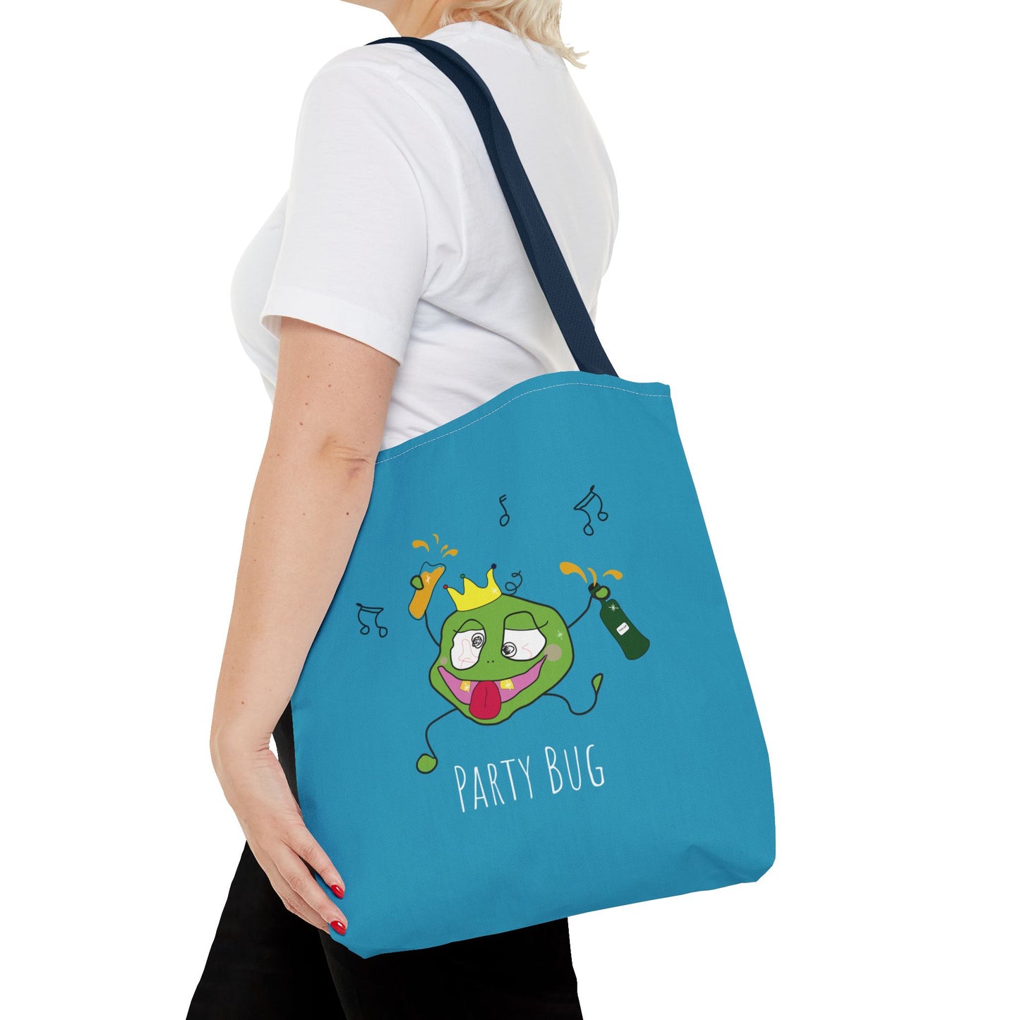 Party Bug - Tote Bag Turquoise