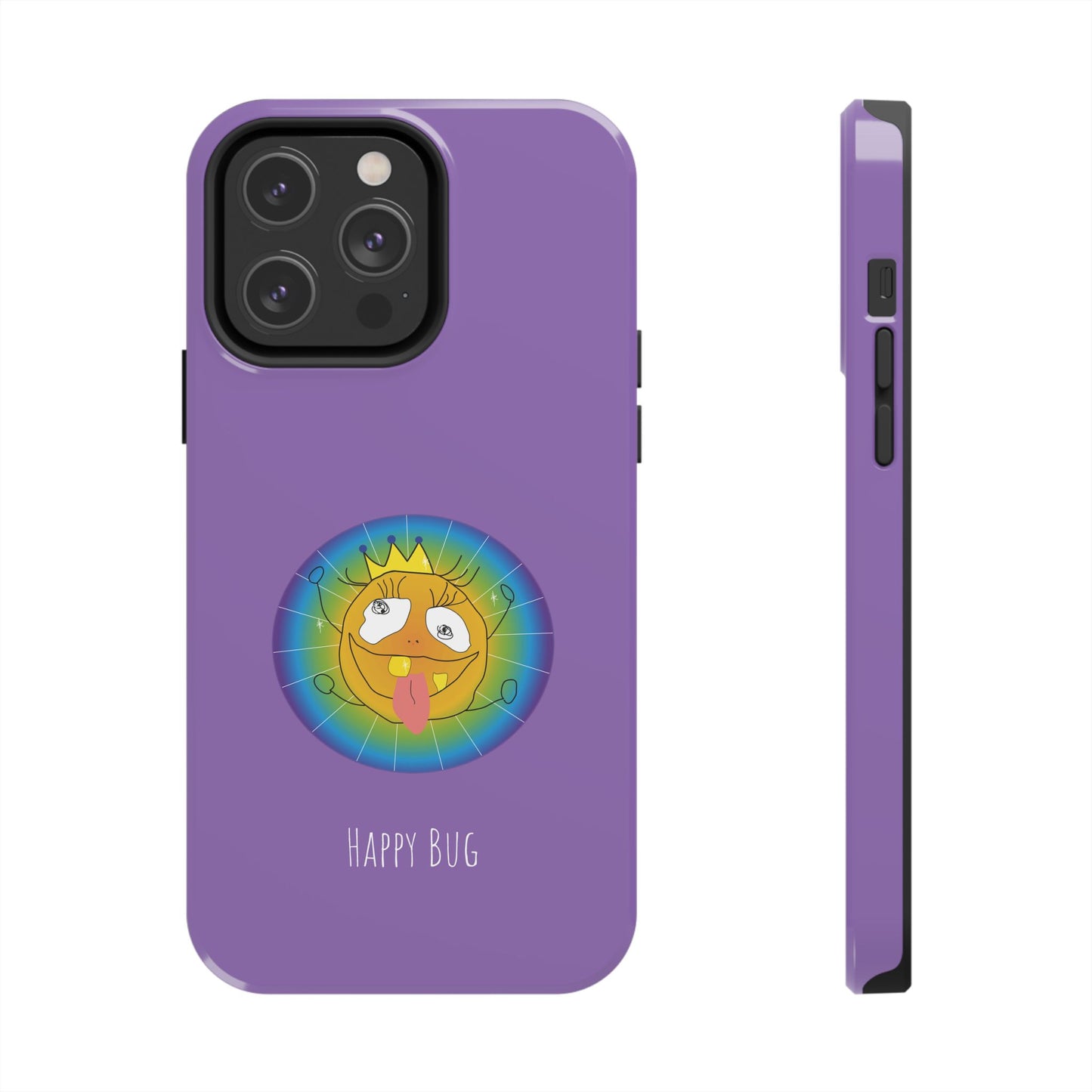 Happy Bug - Phone Case Purple