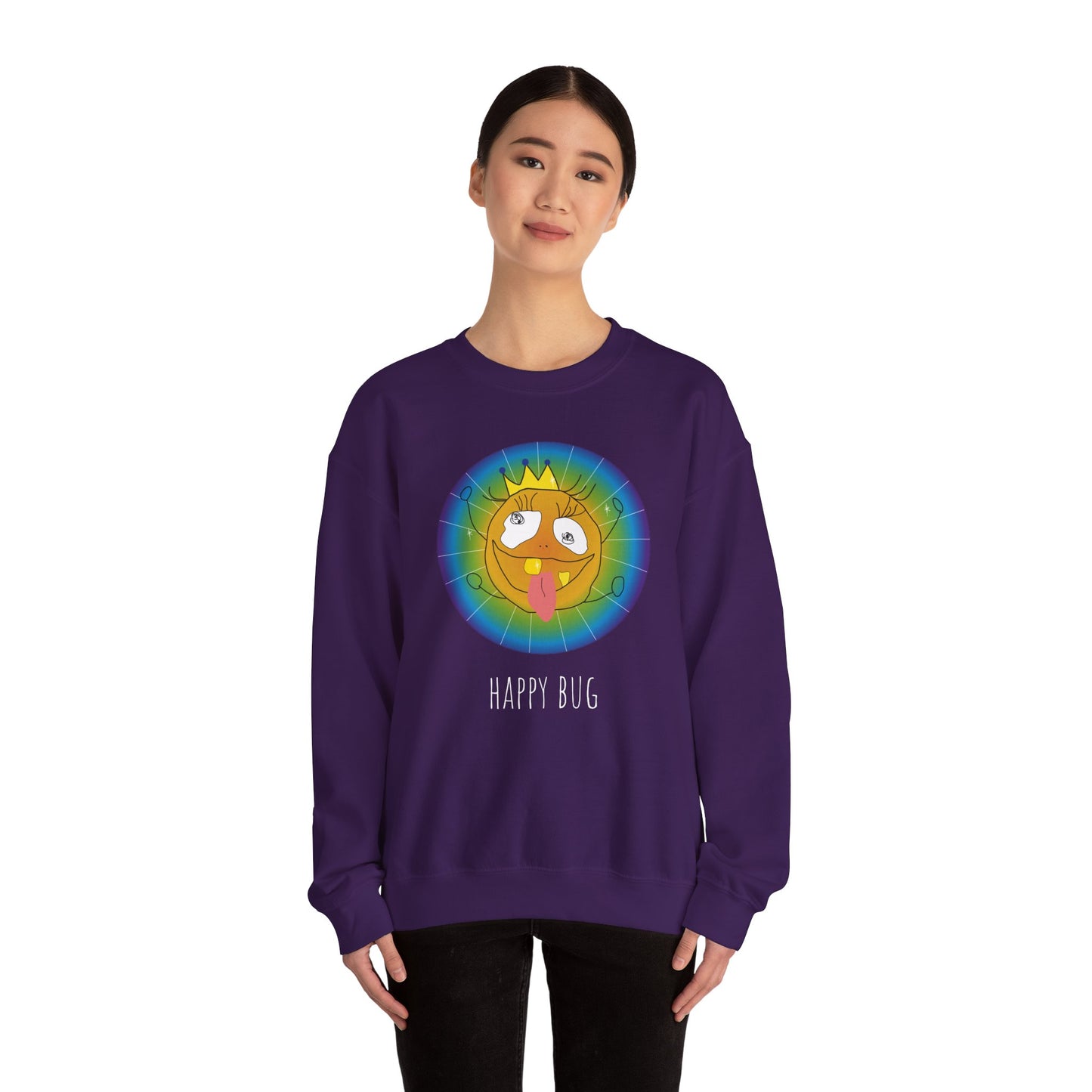 Crewneck Sweatshirt - Happy Bug